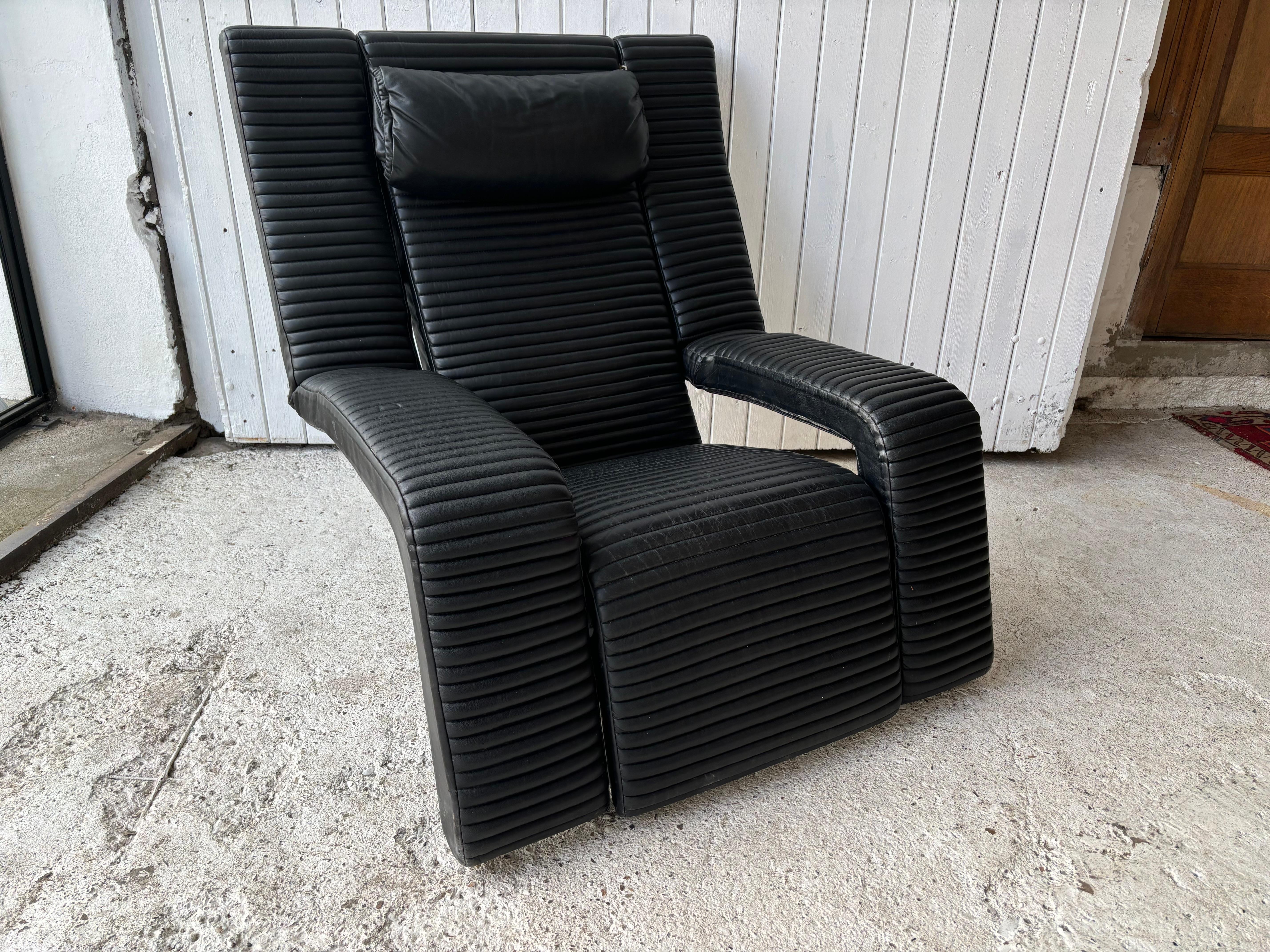 Italian Pair of Kilkis Chairs by Ammannati And Vitelli for Brunati, Italy 1980’s