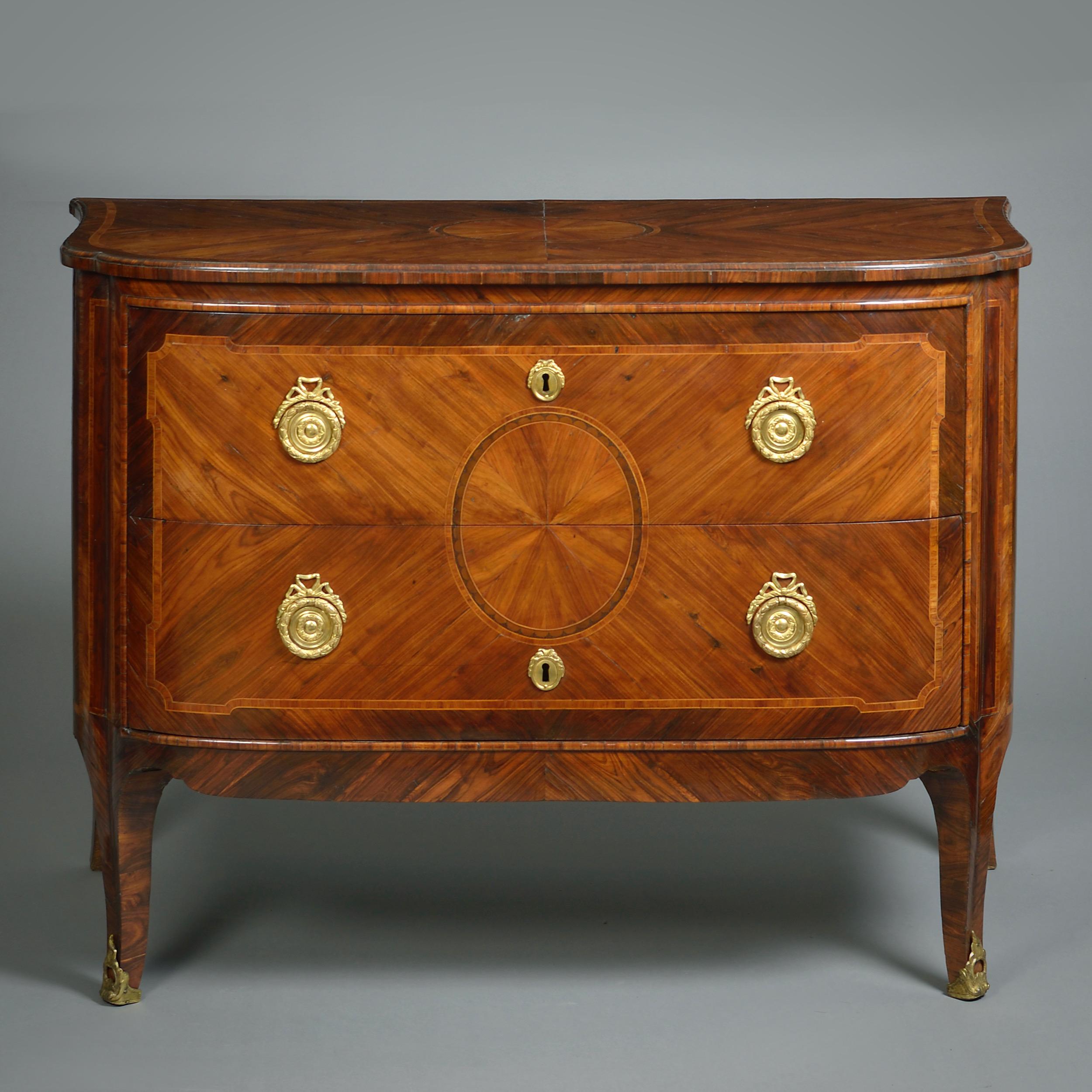 Palissandro Coppia di commode in legno Kingwood, Genova in vendita