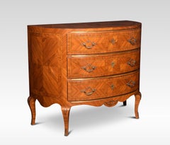 Pair of Kingwood Demilune Commodes