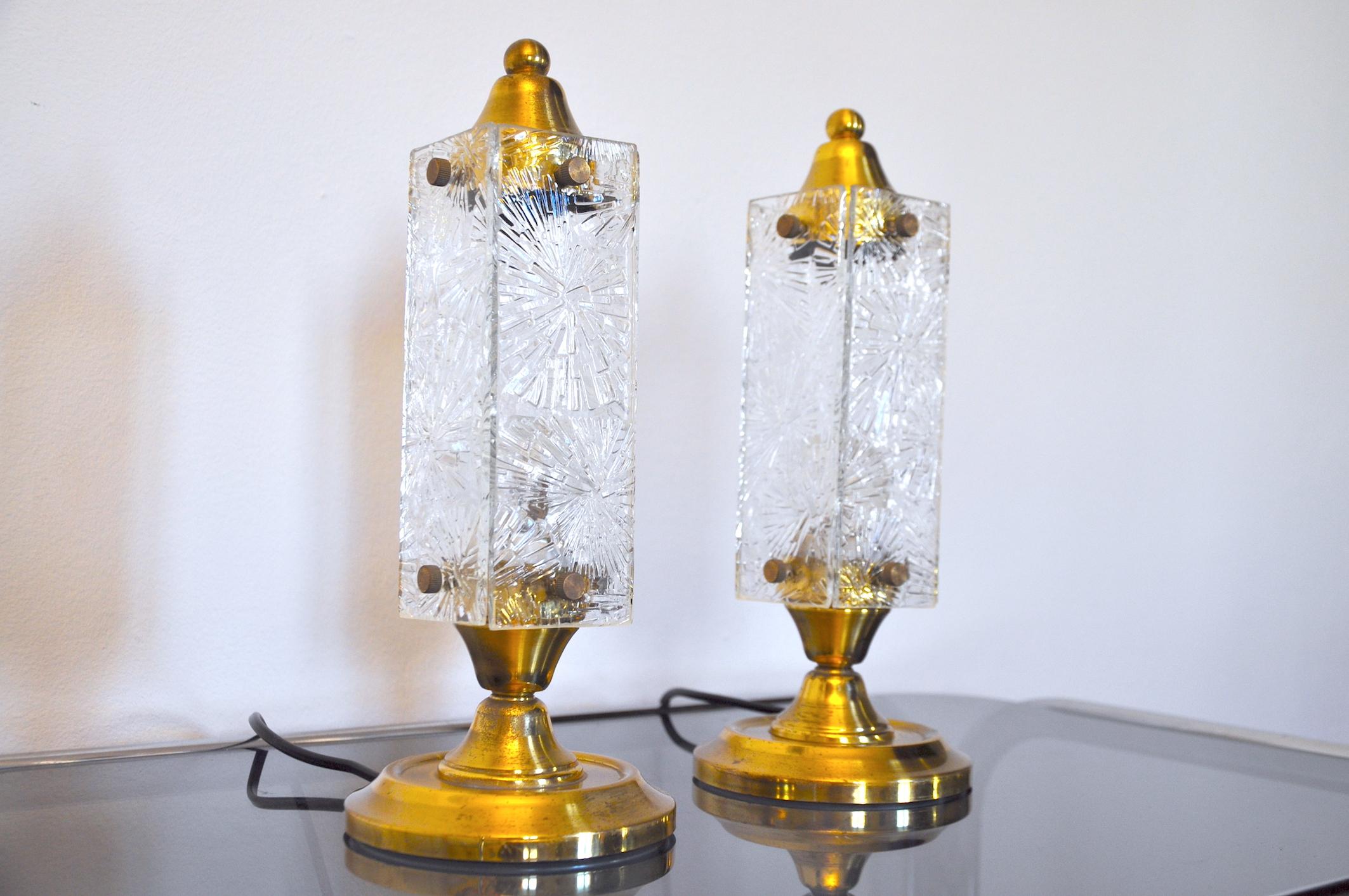 Coppia di lampade Kinkeldey, 1960 In condizioni buone in vendita a BARCELONA, ES