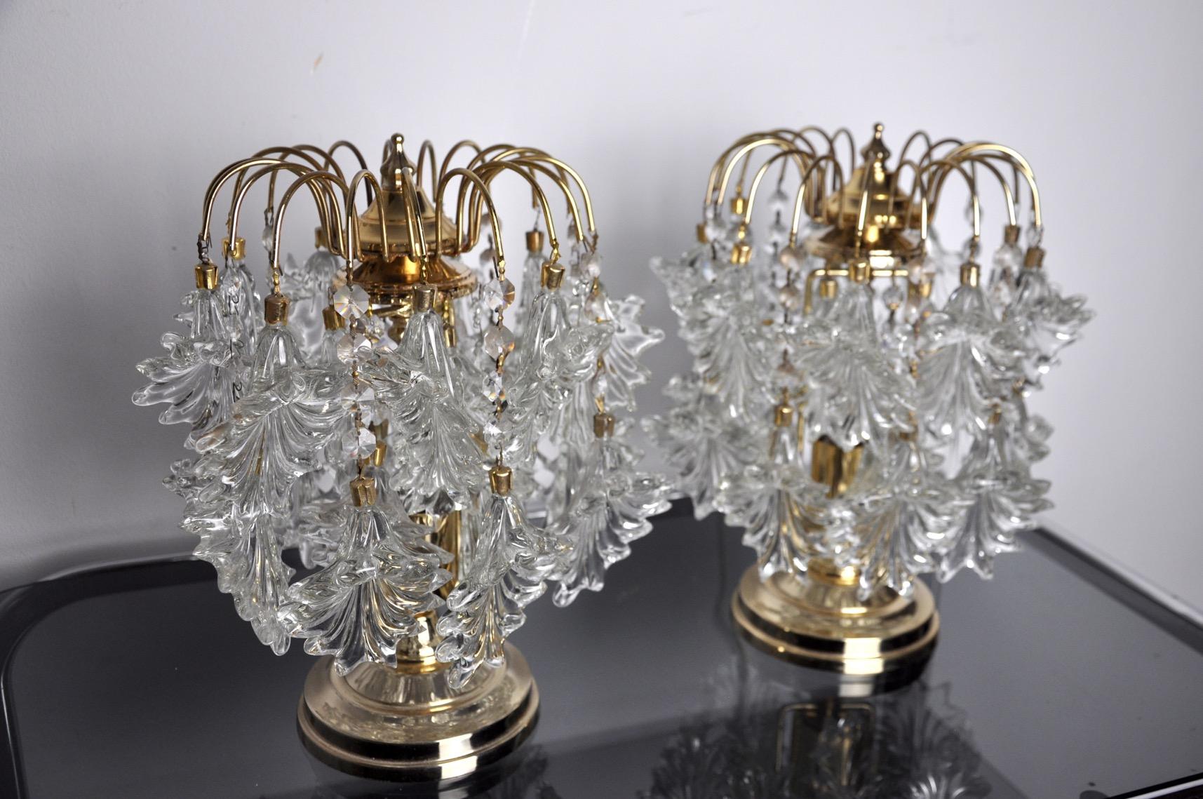 Pair of Kinkeldey lamps, Germany, 1970 In Good Condition For Sale In BARCELONA, ES
