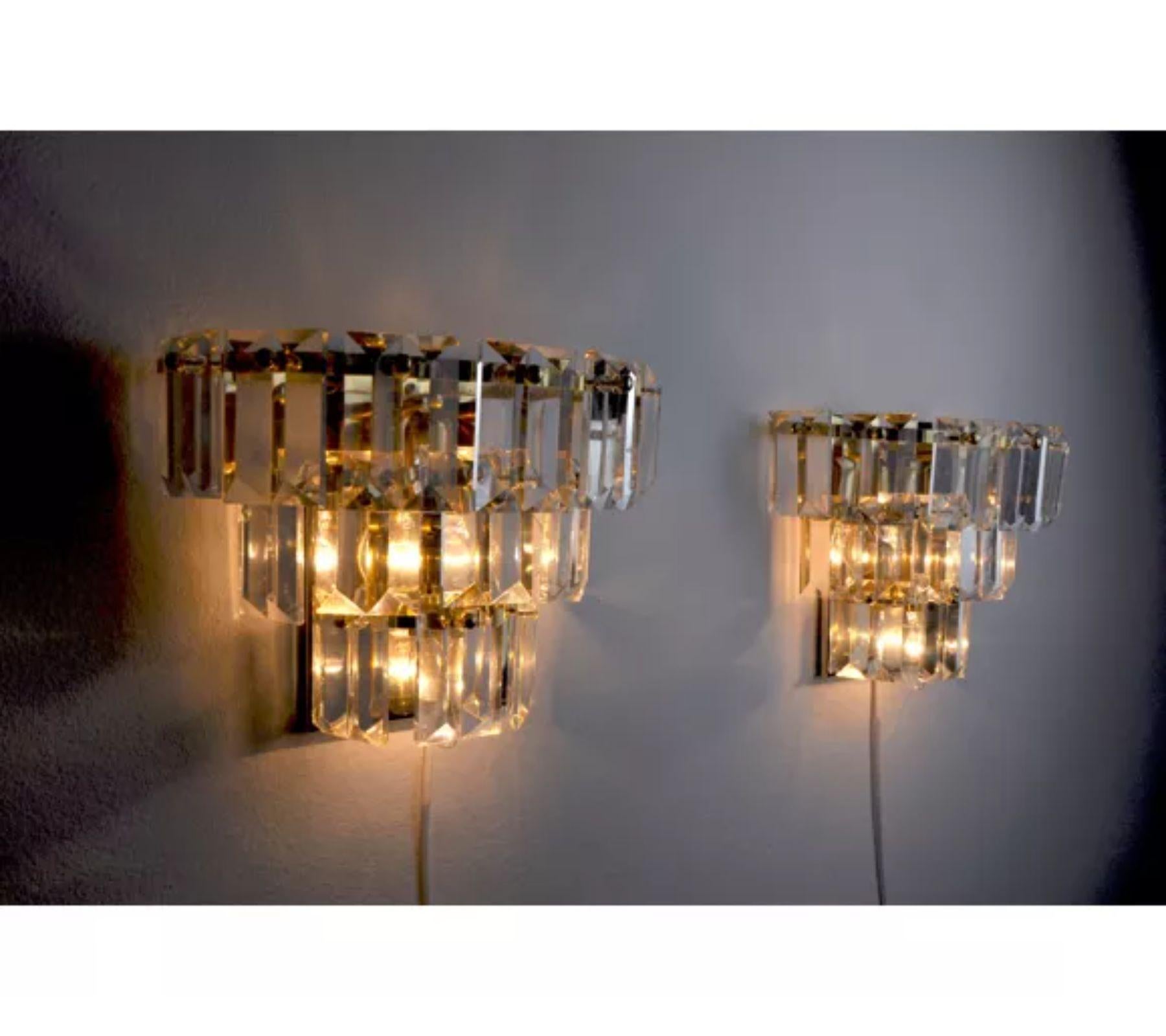 Pair of Kinkeldey Sconces, Germany, 1970 For Sale 1