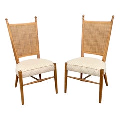 Coppia di sedie da pranzo Kipp Stewart per Drexel Declaration