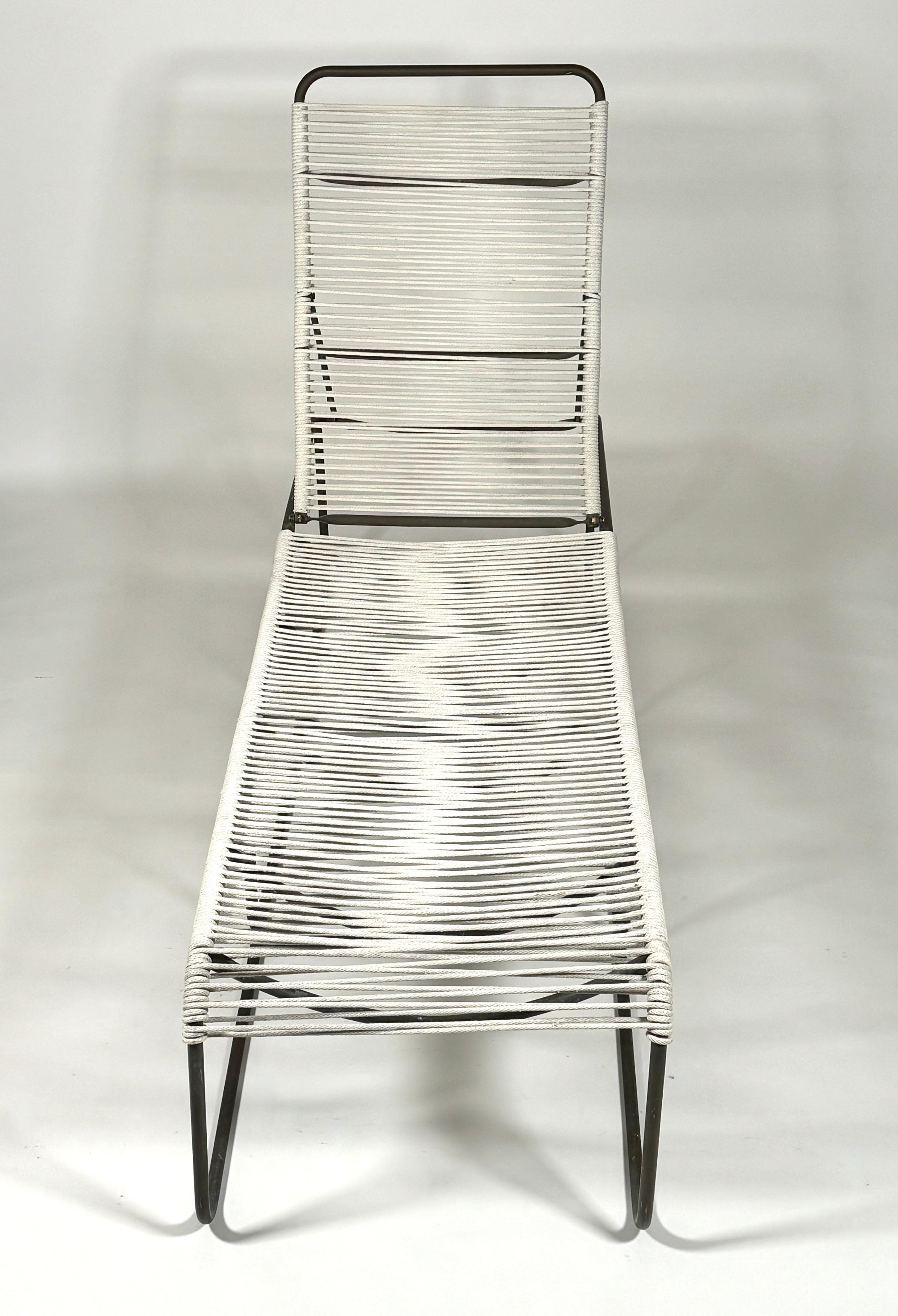 Verstellbare Stühle von Kipp Stewart für Terra Bronze, Paar im Angebot 4