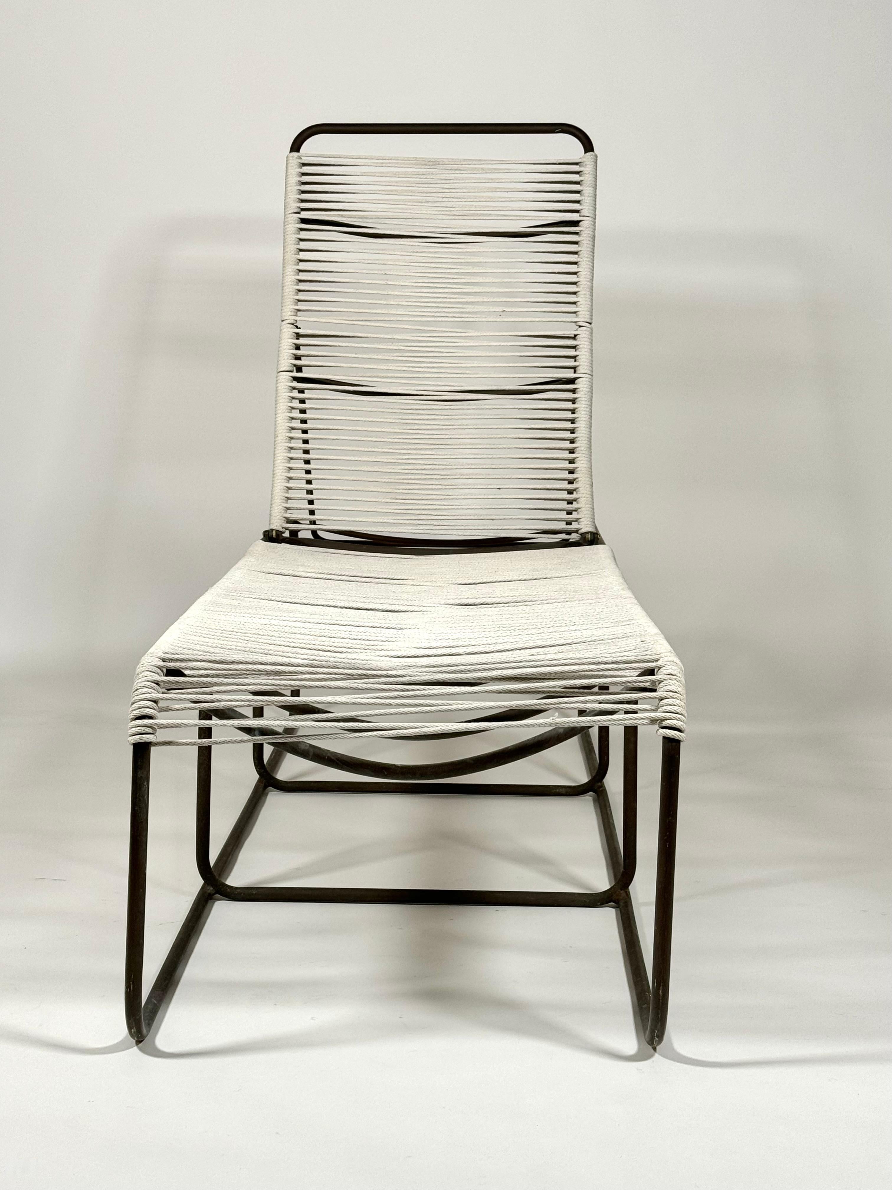 Verstellbare Stühle von Kipp Stewart für Terra Bronze, Paar im Angebot 5