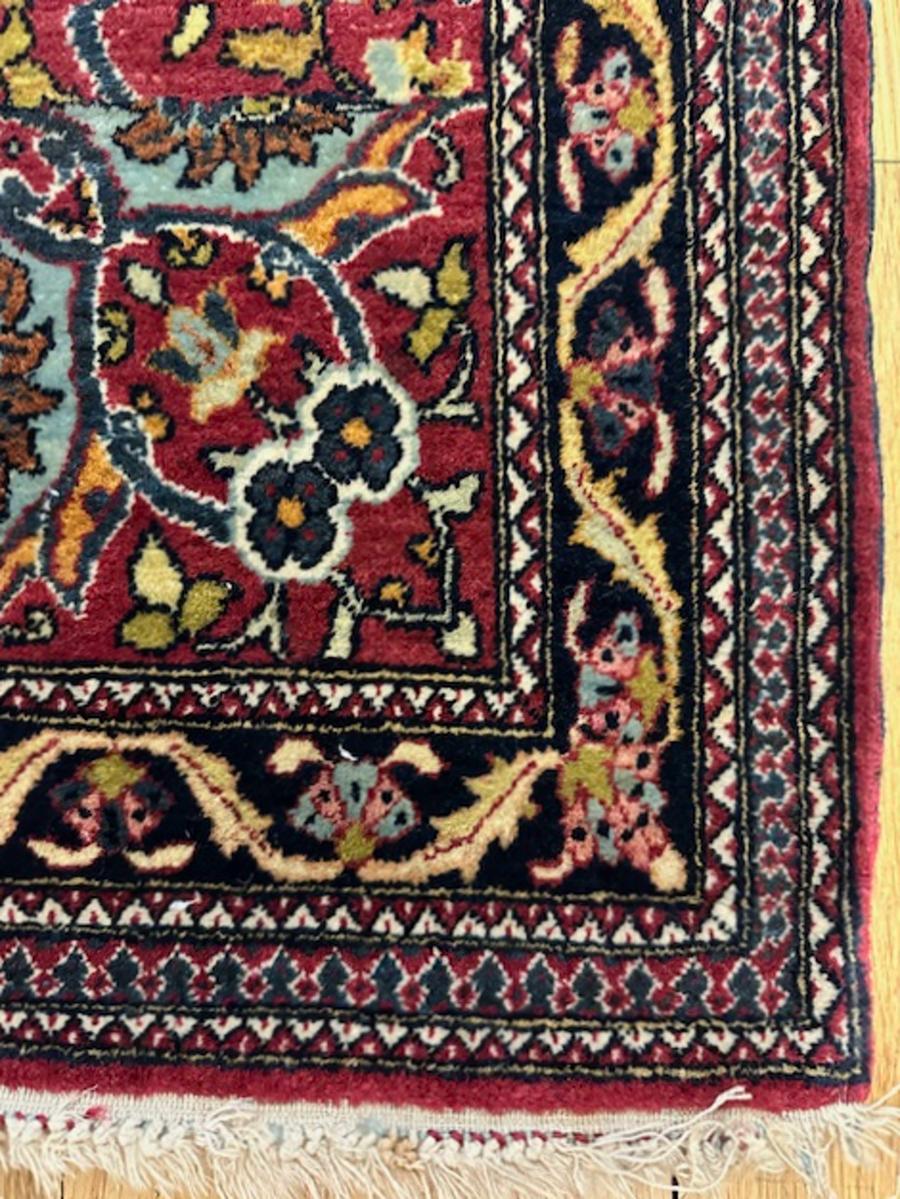 Persian Pair of Kirman rugs For Sale