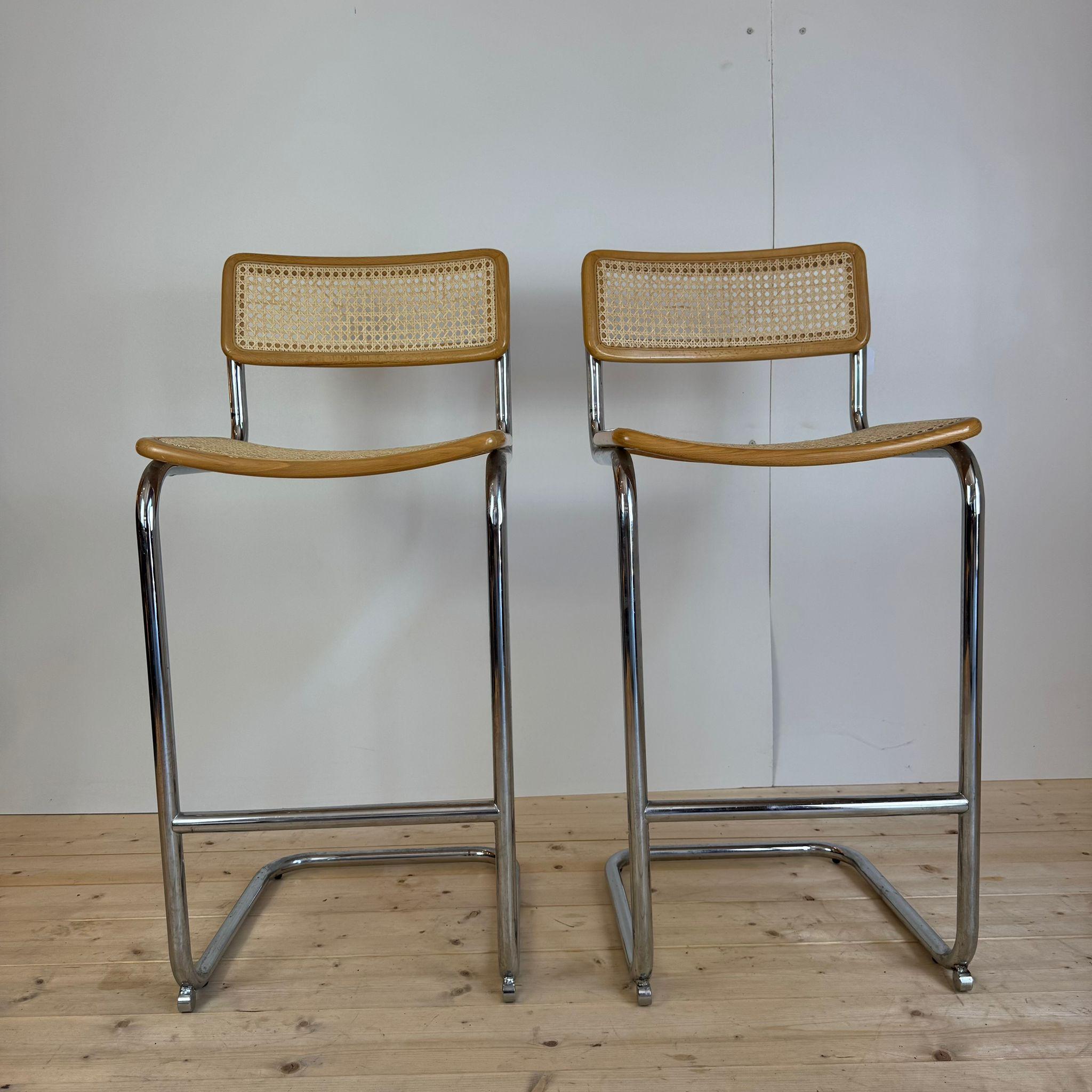 Paar Küchenhocker, Italien 1960 (Moderne der Mitte des Jahrhunderts) im Angebot