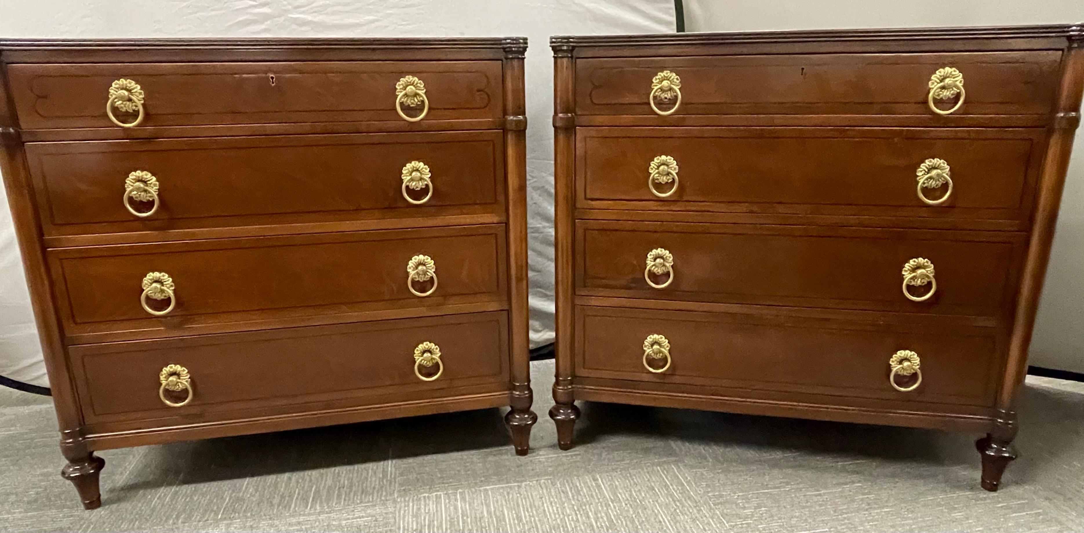 Pair of Kittinger Commodes, Nightstands or Chests 2