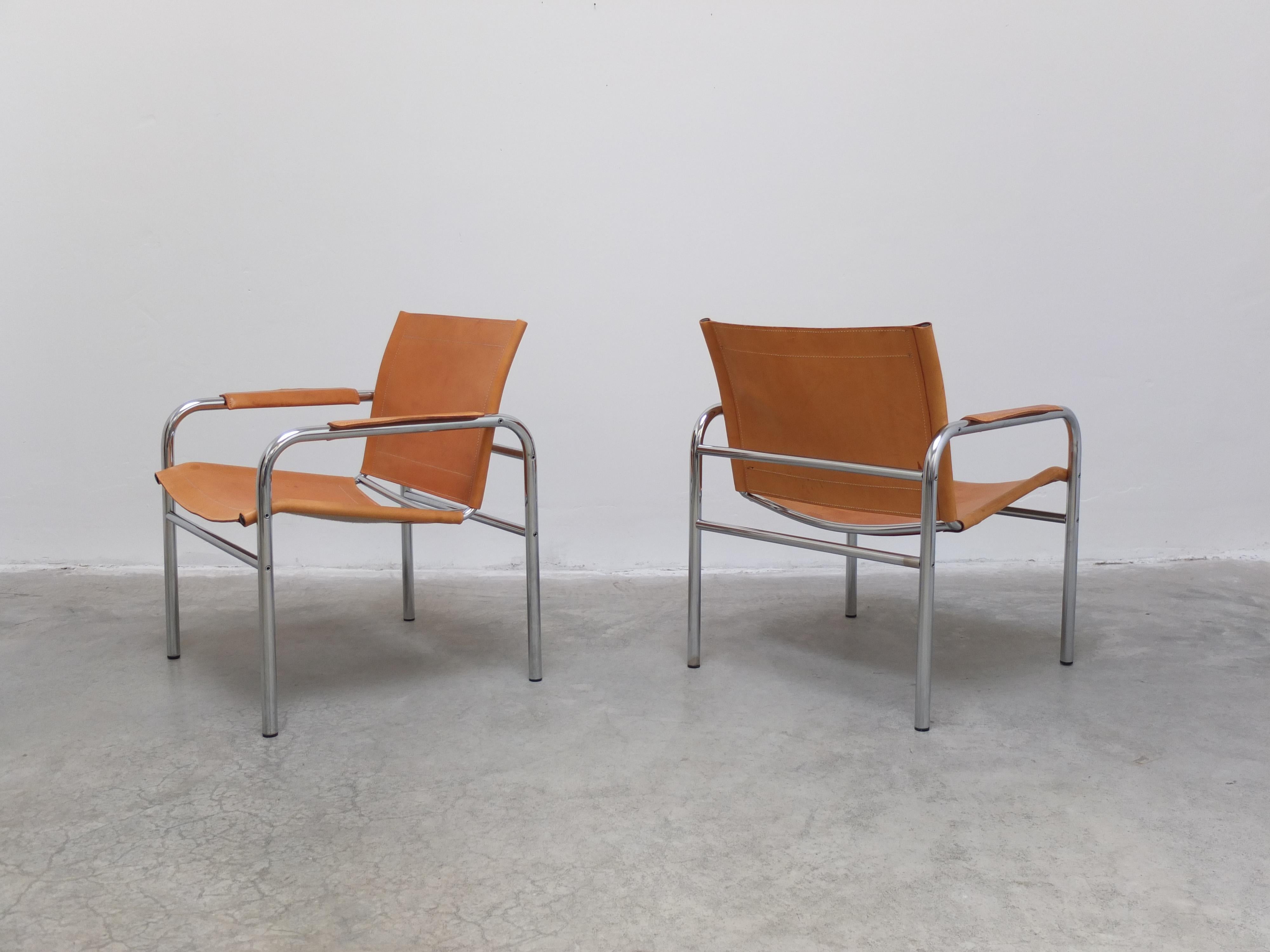 Pair of 'Klinte' Easy Chairs by Tord Björklund for IKEA, 1980s 4