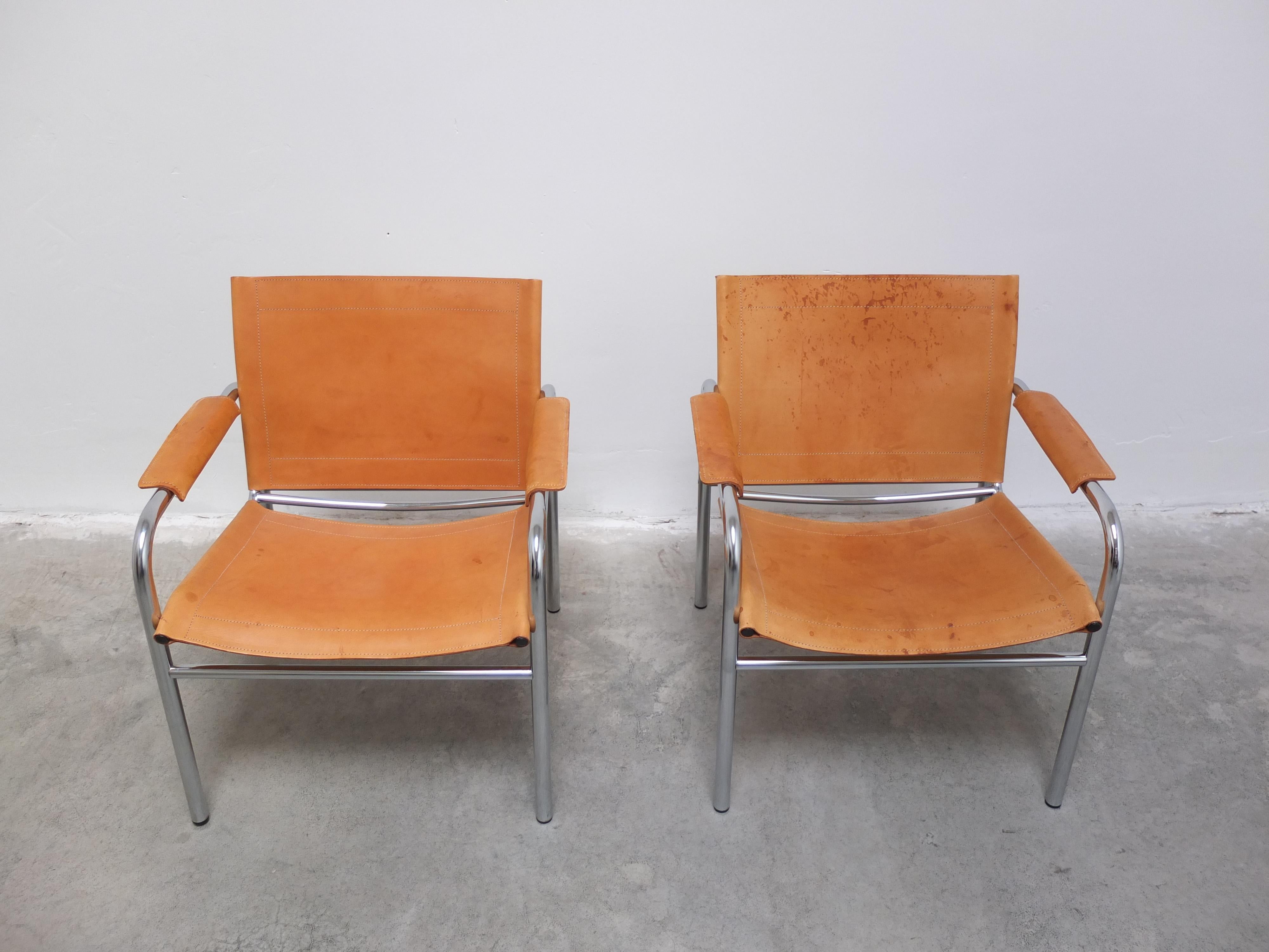 Pair of 'Klinte' Easy Chairs by Tord Björklund for IKEA, 1980s In Good Condition In Antwerpen, VAN