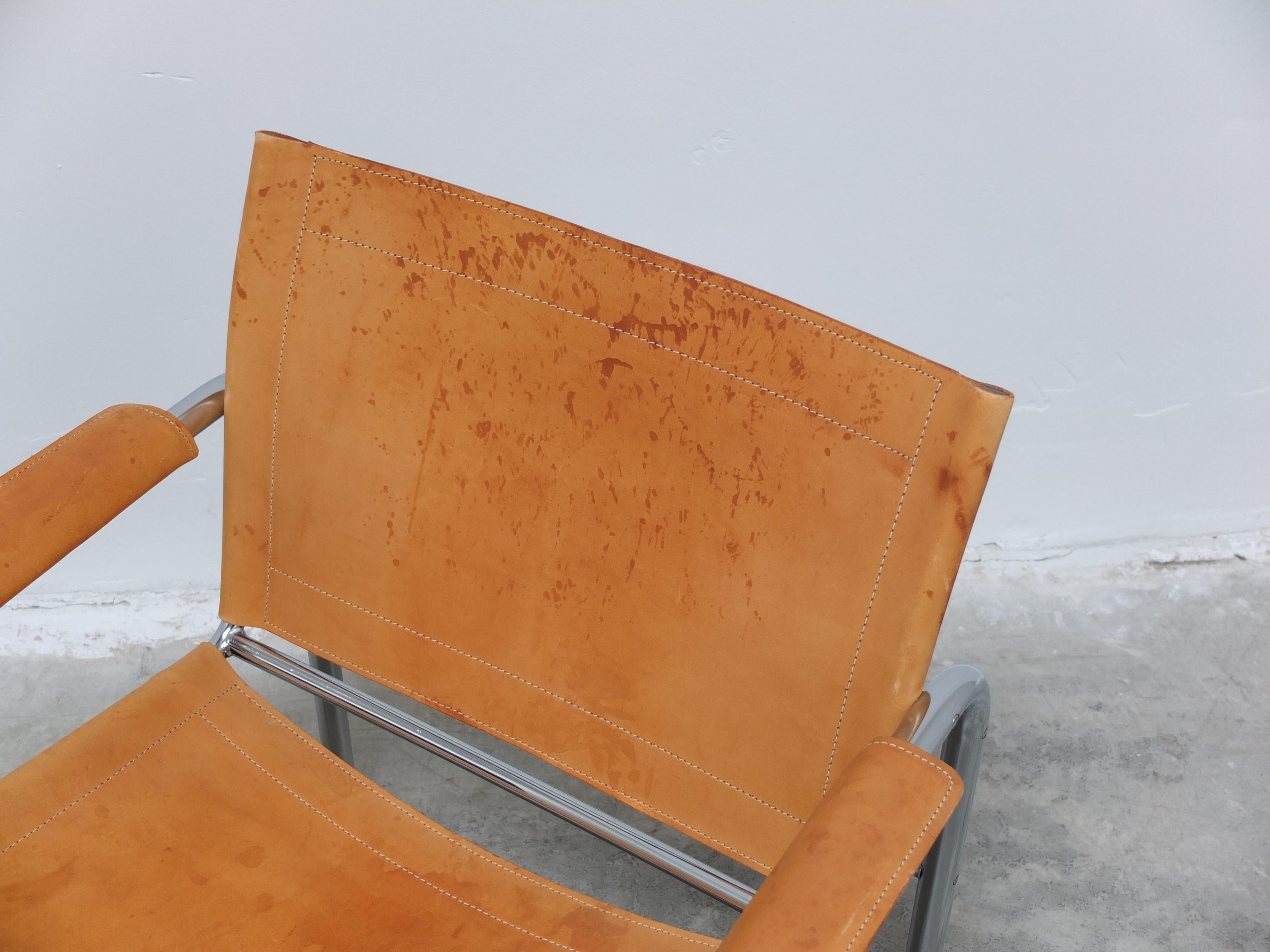Metal Pair of 'Klinte' Easy Chairs by Tord Björklund for IKEA, 1980s