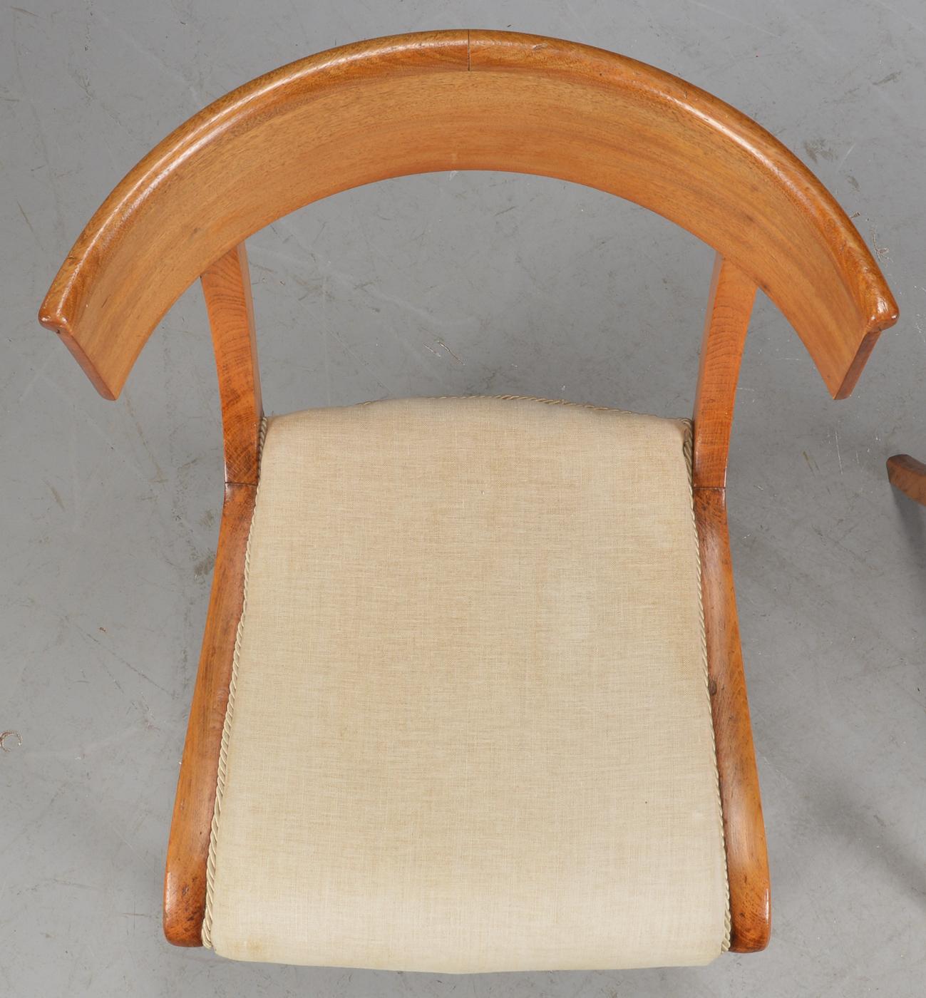 19th Century Pair of Klismo Chairs
