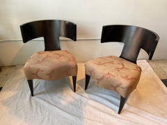 Pair Of Klismos Chairs