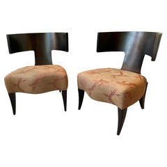 Pair Of Klismos Chairs