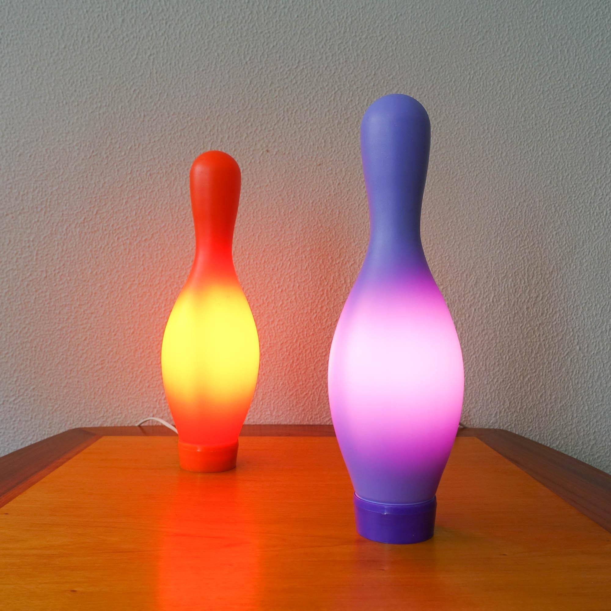 Pair of Knock-Off Table Lamp by Josh Owen for Bozart, 2002 In Good Condition For Sale In Lisboa, PT
