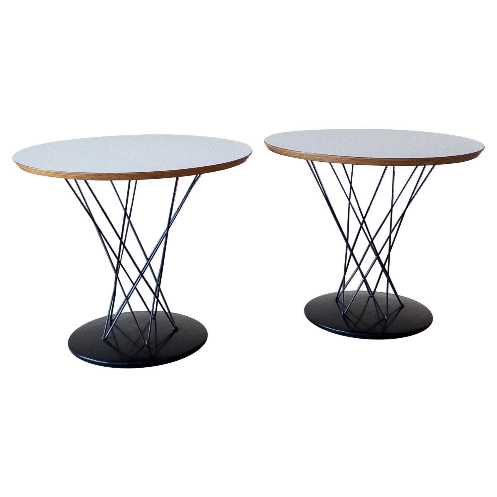Pair of Knoll Cyclone Side Tables, Model 87 by Isamu Noguchi for Knoll, 1960s