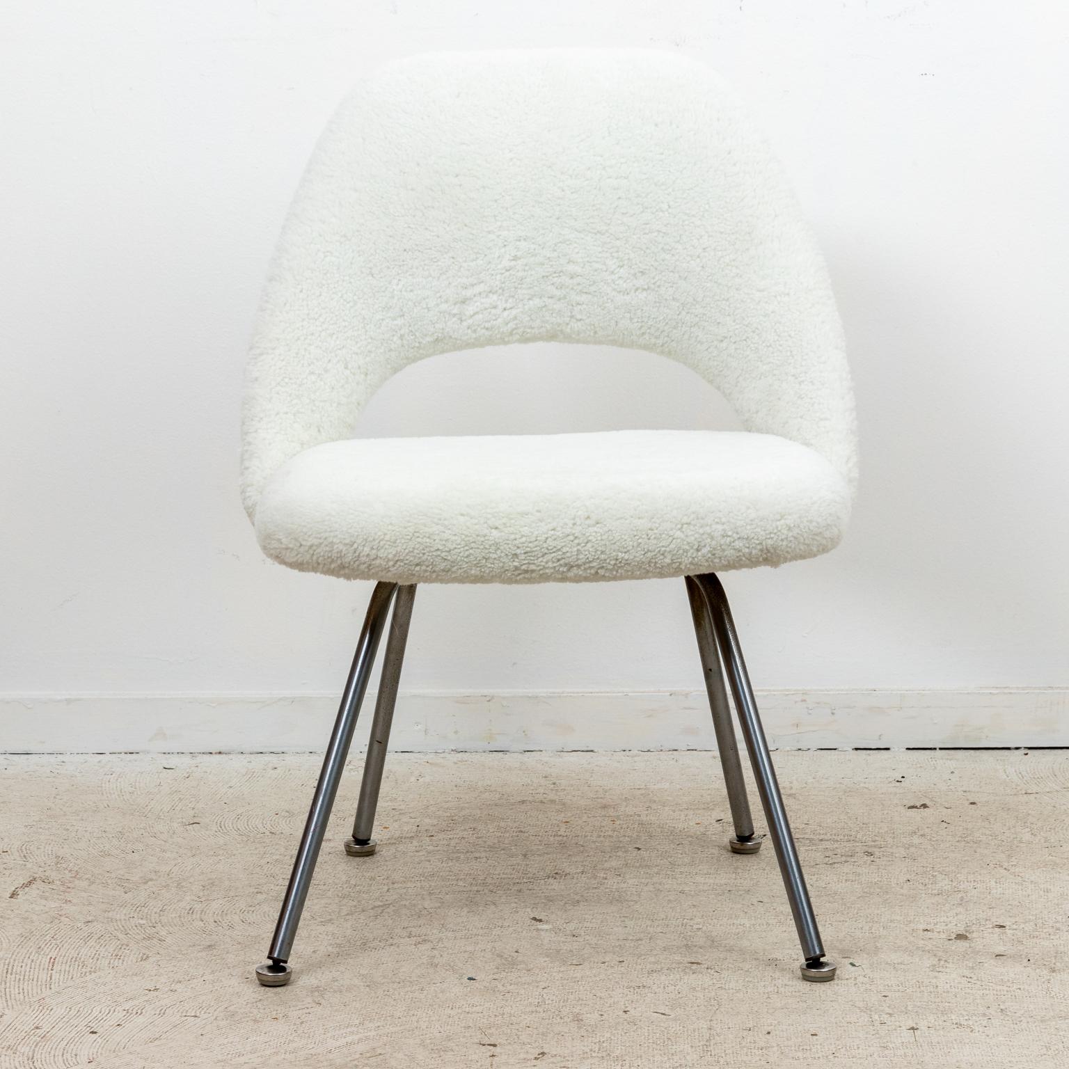 20th Century Pair of Knoll Saarinen Shearling Chairs