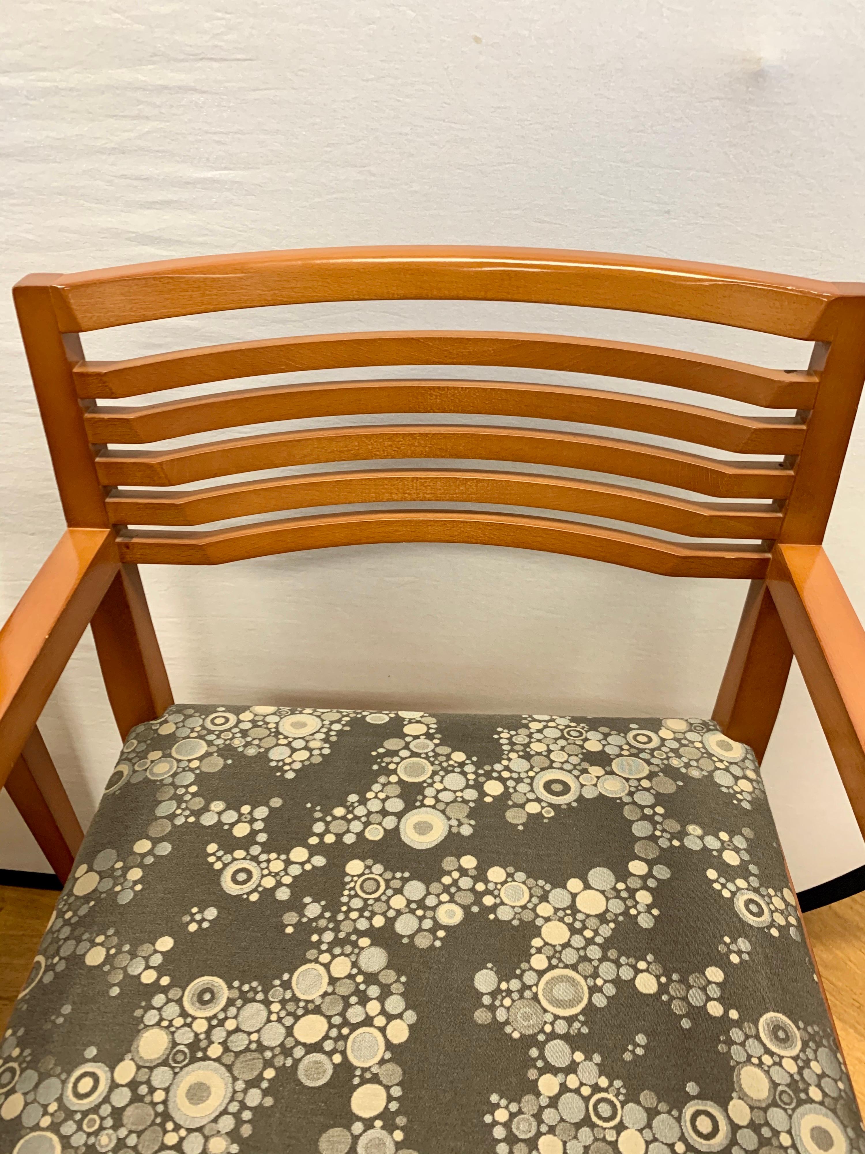 American Pair of Knoll Studio Ricchio Armchairs by Joseph and Linda Ricchio