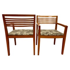 Pair of Knoll Studio Ricchio Armchairs by Joseph and Linda Ricchio