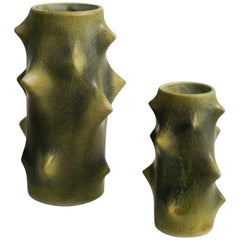 Pair of Knud Basse Vases for Michael Anderson & Son, Denmark