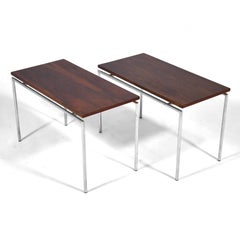 Pair of Knud Joos Rosewood Tables by Jason Mobler