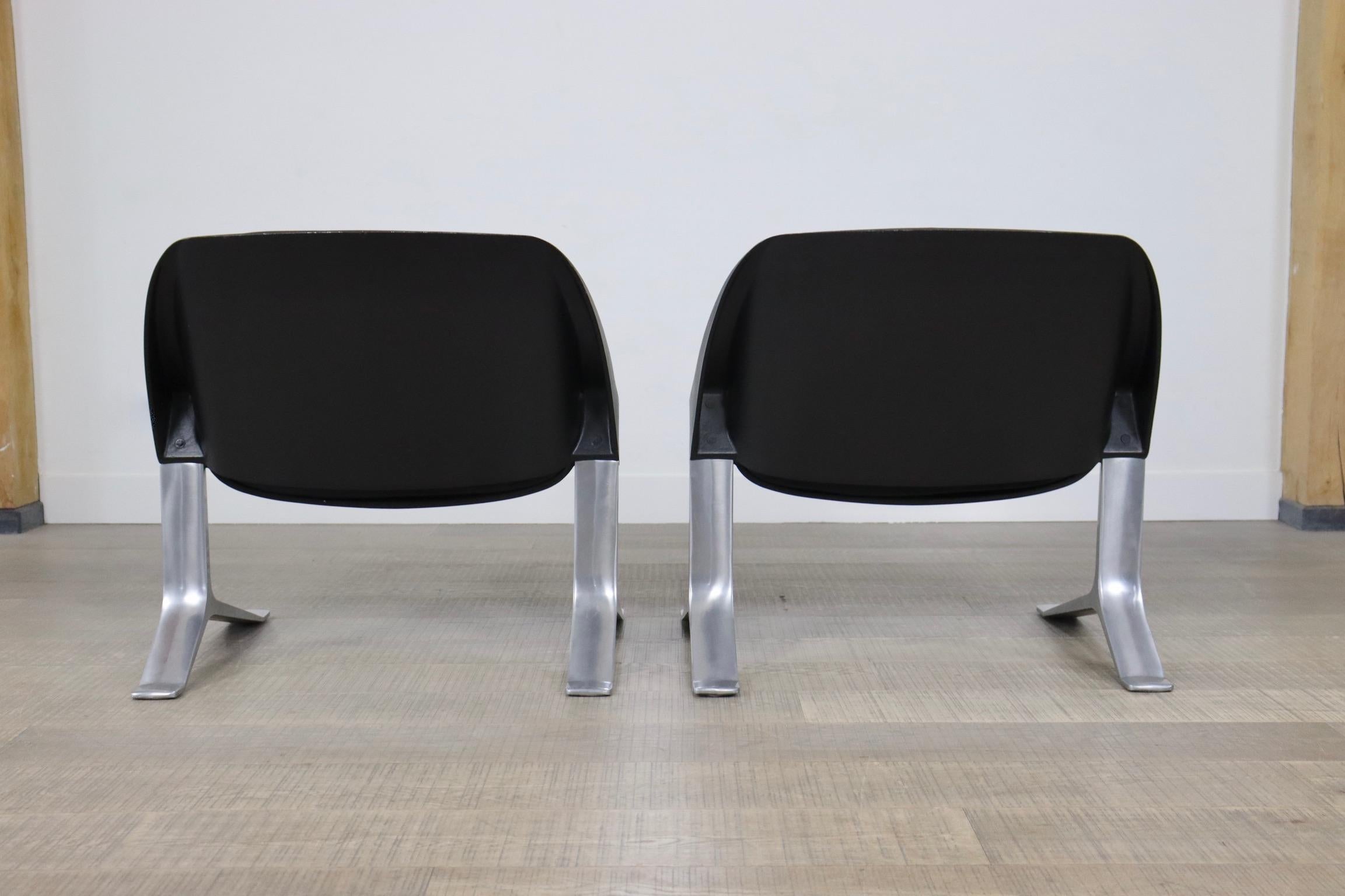 Pair of Knut Hesterberg Lounge Chairs, Germany 1971 4
