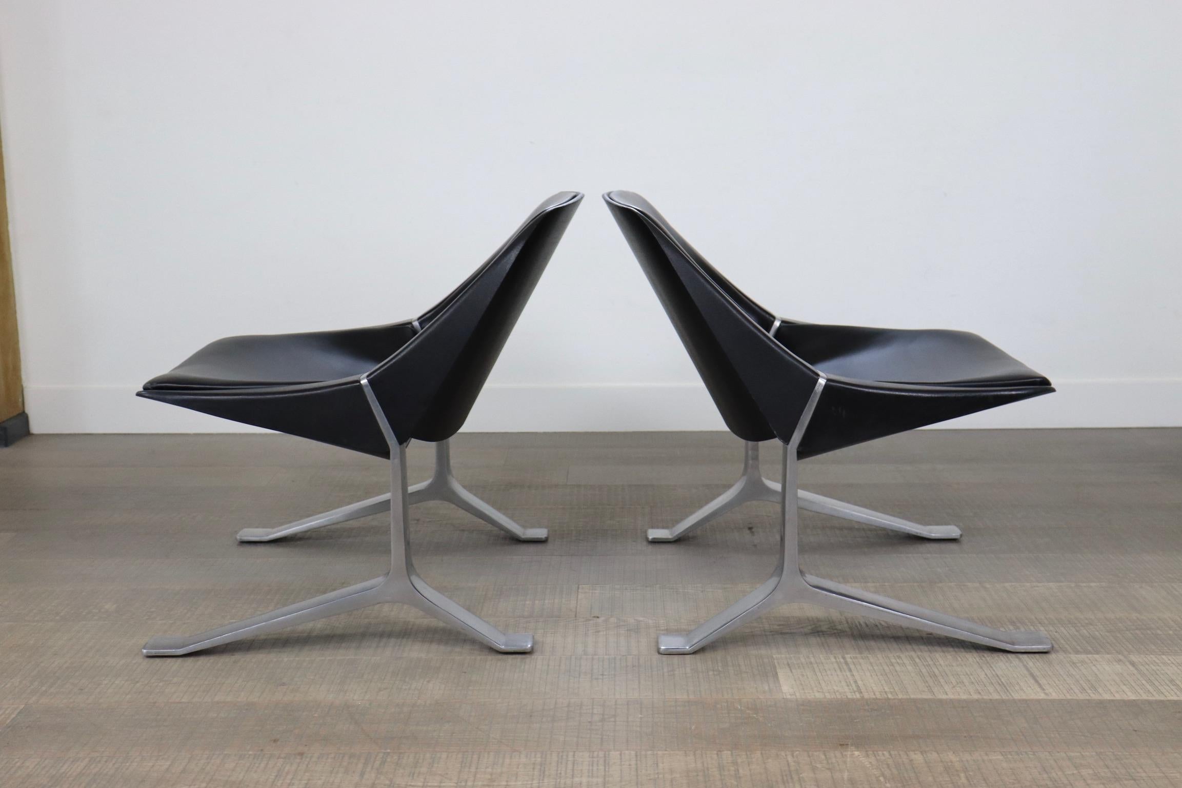 Pair of Knut Hesterberg Lounge Chairs, Germany 1971 2