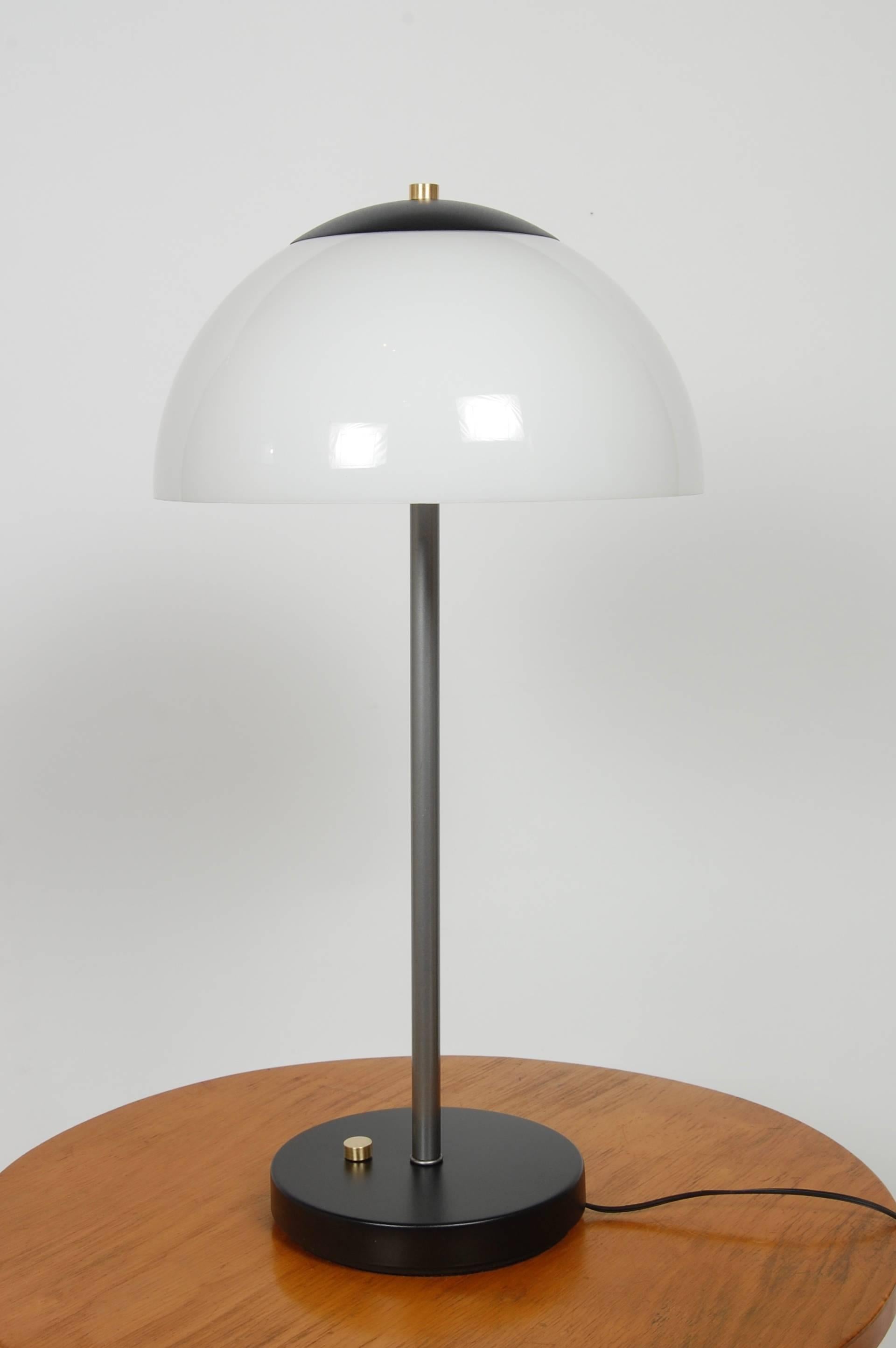 Pair of Koch & Lowy Table Lamps 1970s Modern 6