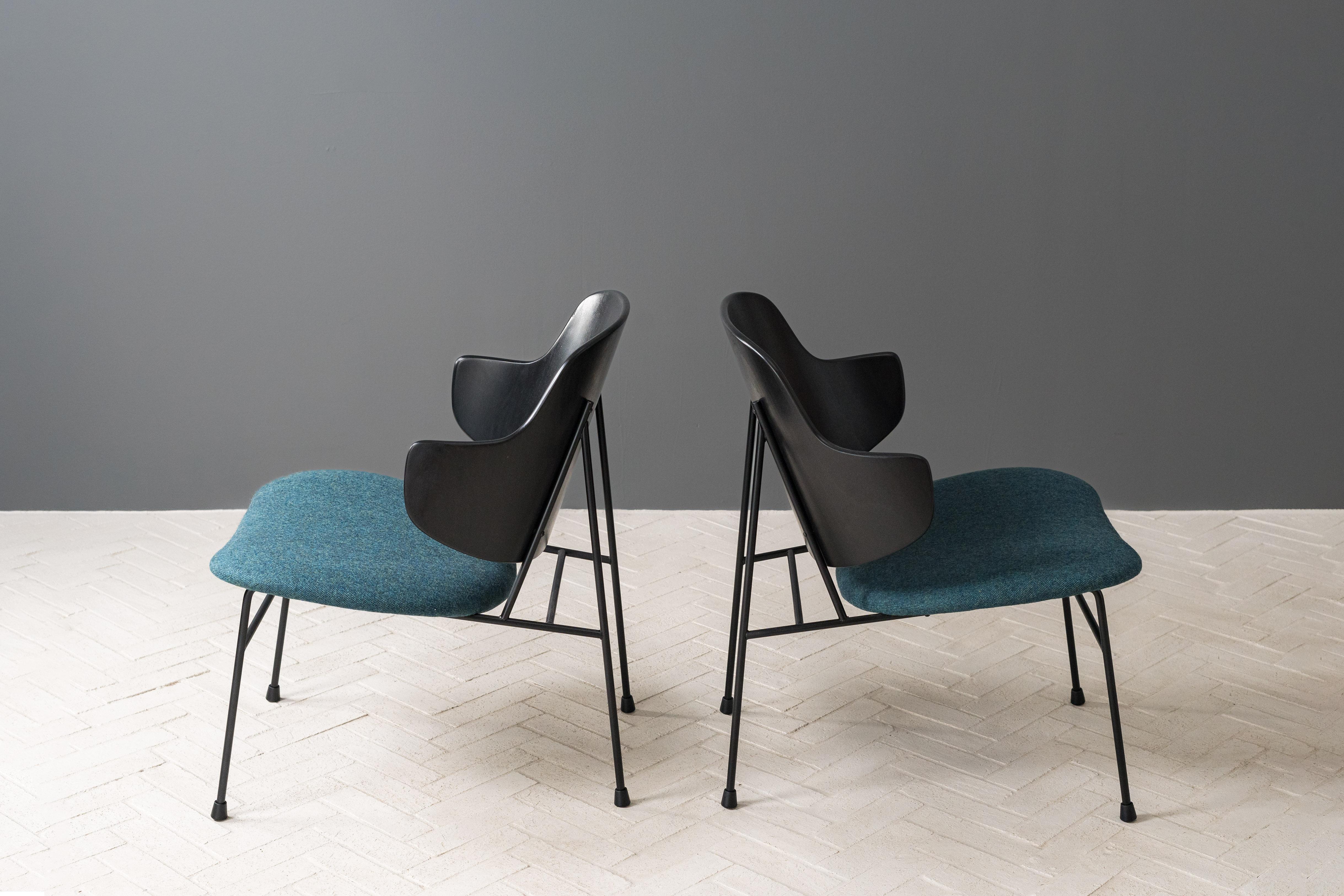 Pair of Kofod-Larsen Penguin Chairs 1