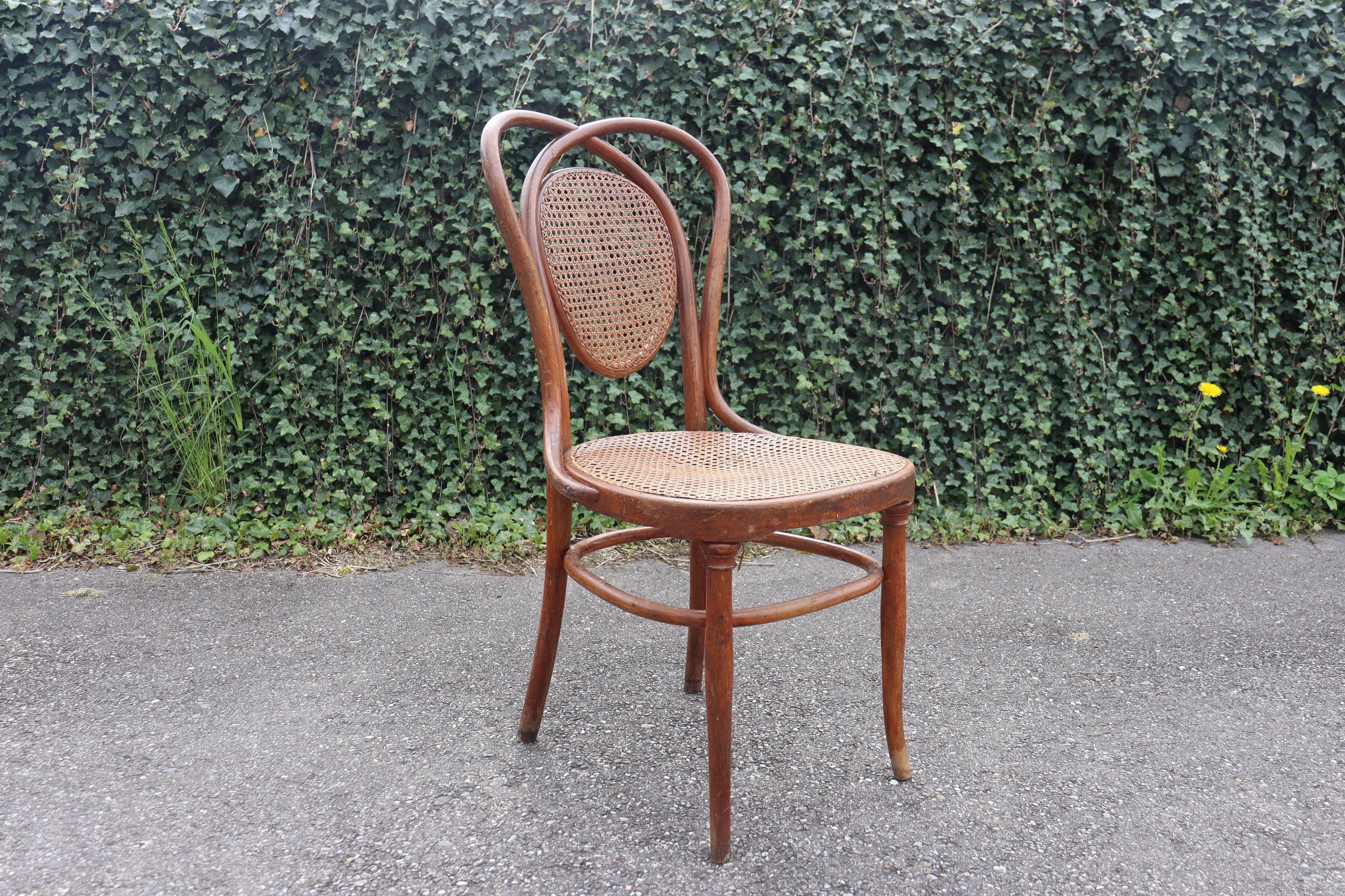 Pair Of Kohn Model 33 Bentwood Chairs For Sale 1