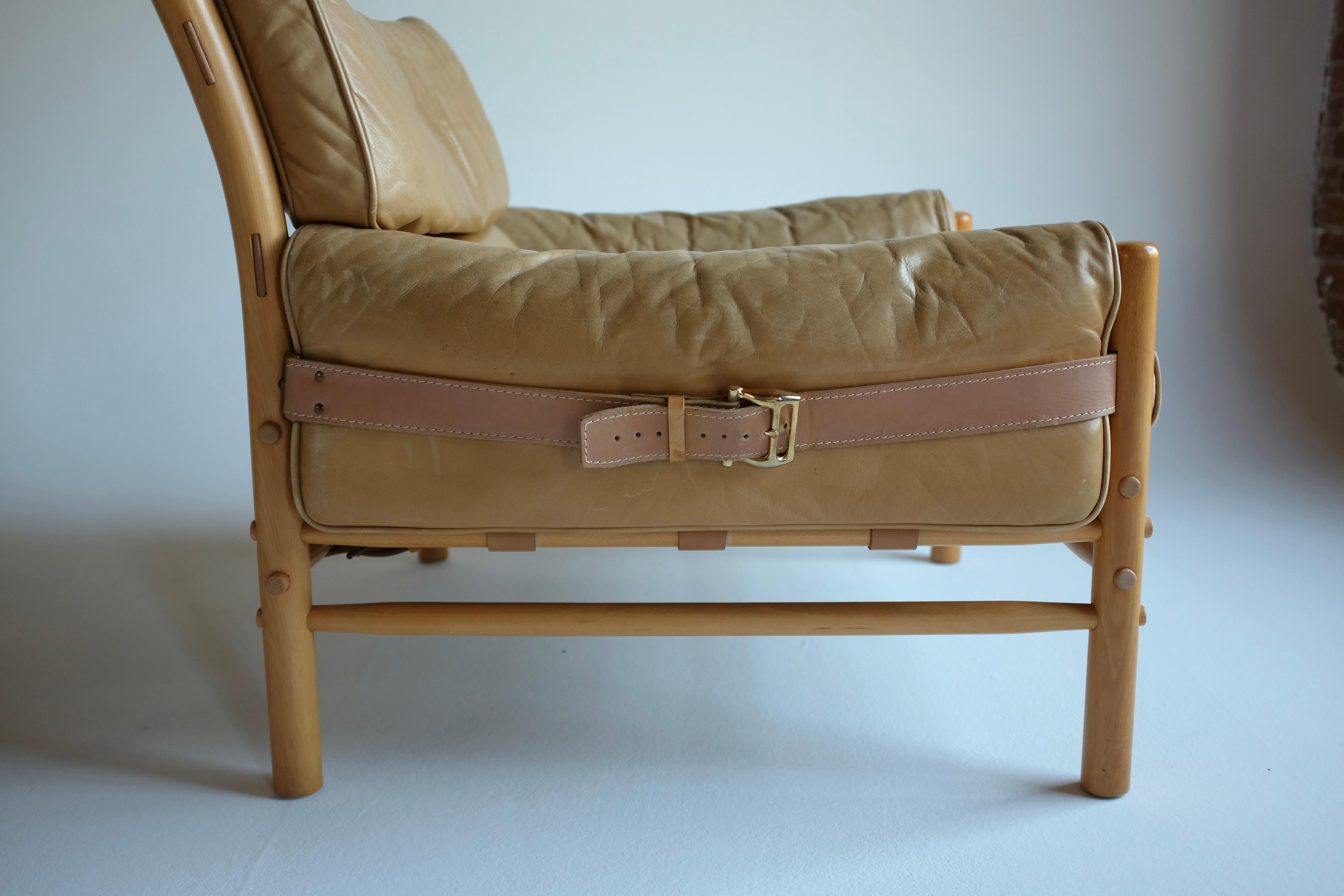 Pair of Kontiki Lounge Chairs by Arne Norell In Good Condition In New York, NY