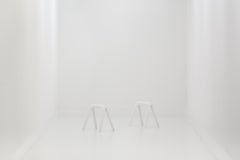 Pair of Kozka Trestles in White Glossy by Zieta