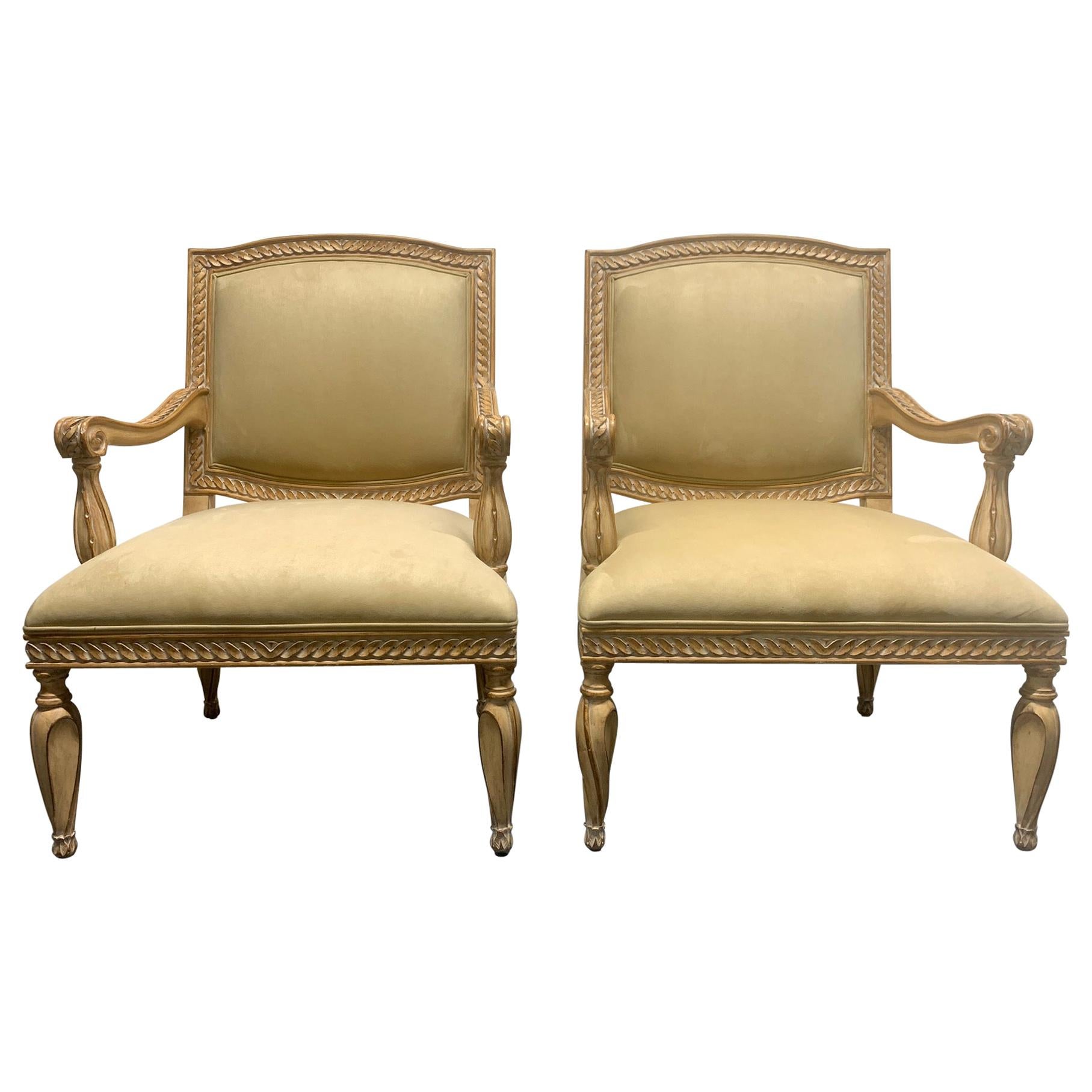 Pair of Kreiss Collection Armchairs