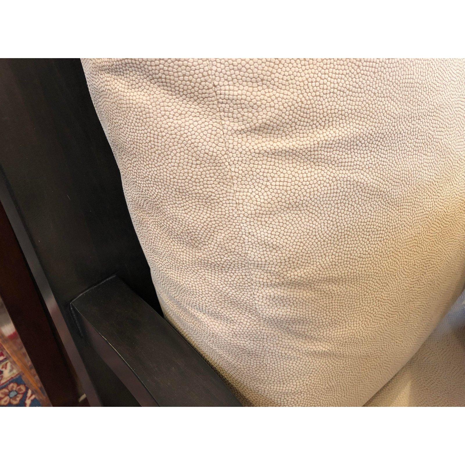 Pair of Kreiss Suede Lounge Chairs For Sale 1