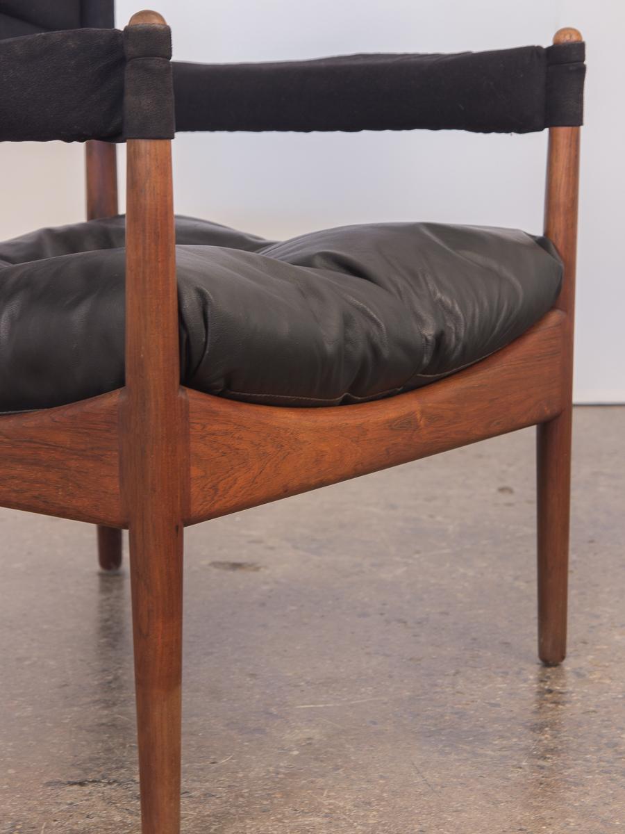 20ième siècle Paire de chaises longues Modus à haut dossier, Kristian Vedel en vente
