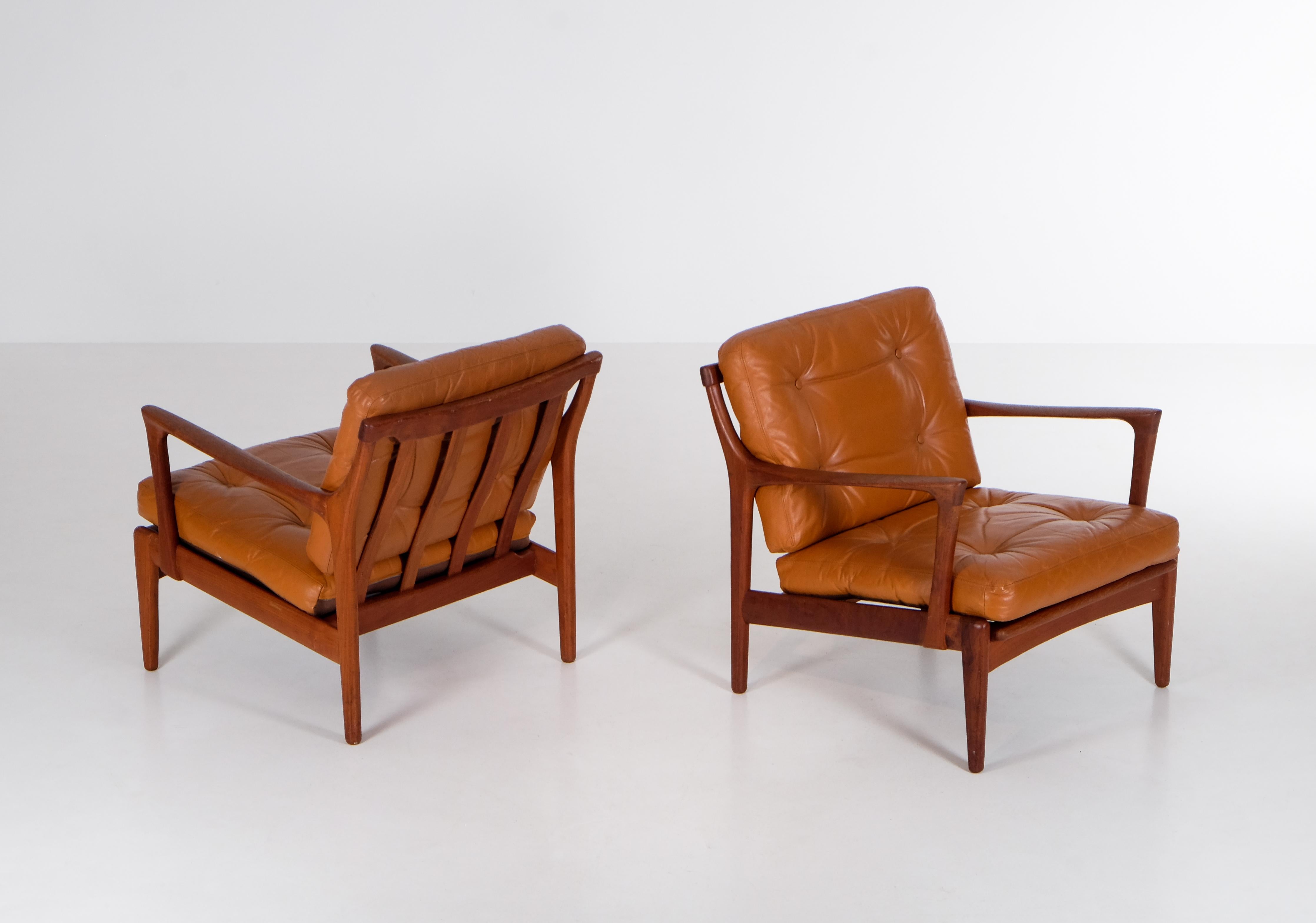 Suédois Paire de Kuba par Bertil Fridhagen, Suède, années 1960 en vente