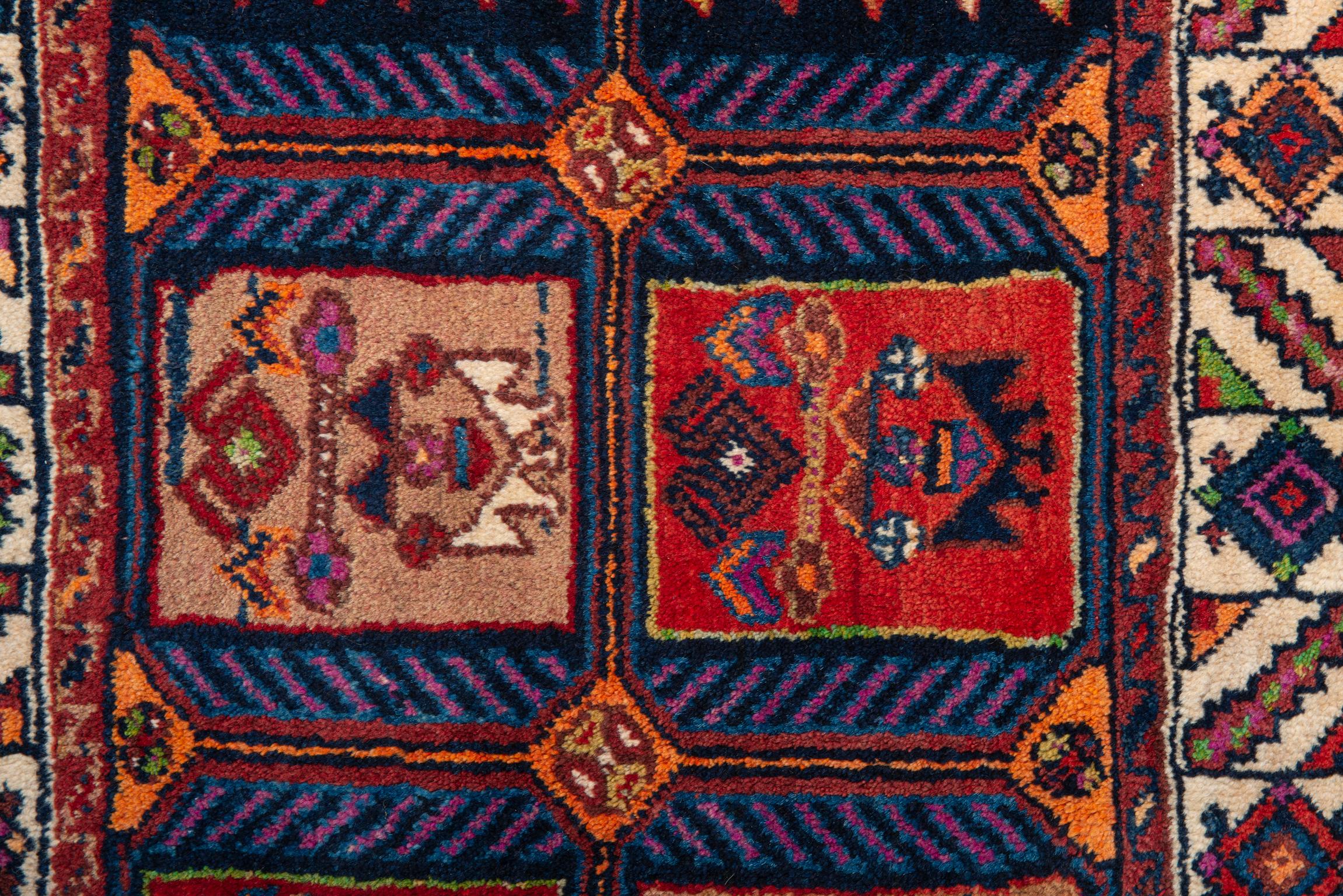 Pair of Kurdestan Little Carpets or Rugs For Sale 2