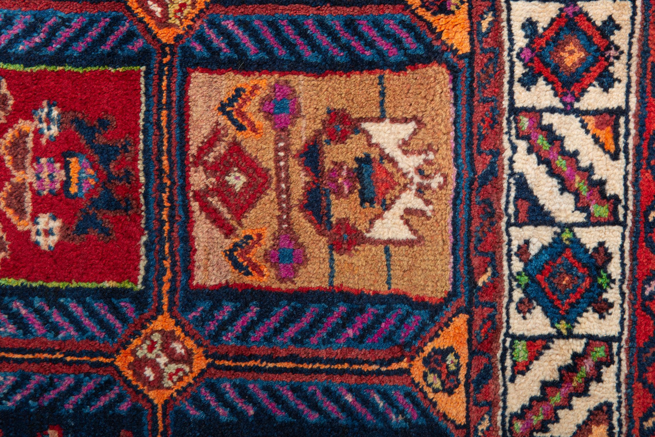 Pair of Kurdestan Little Carpets or Rugs For Sale 3