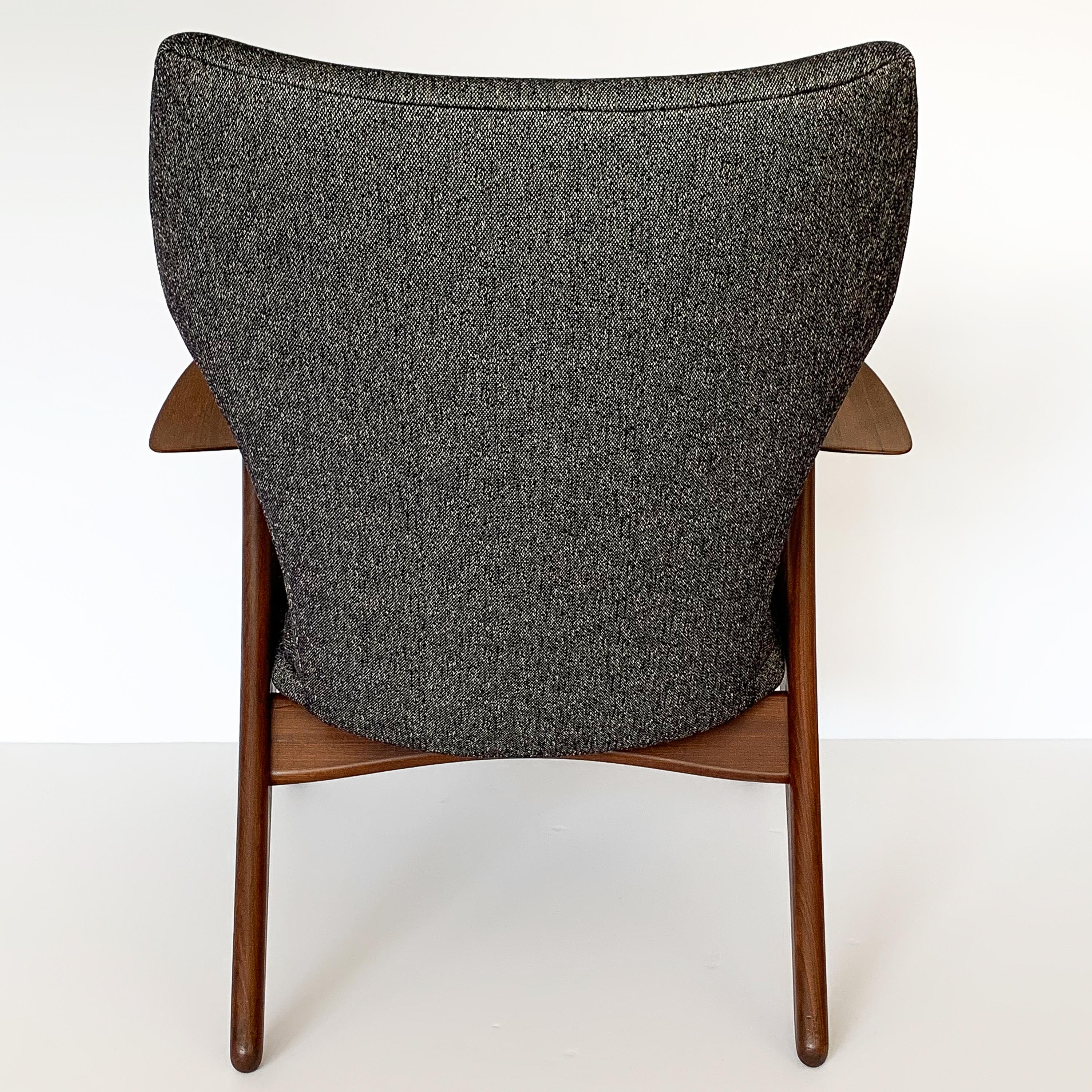 Pair of Kurt Ostervig Sculptural Lounge Chairs 3