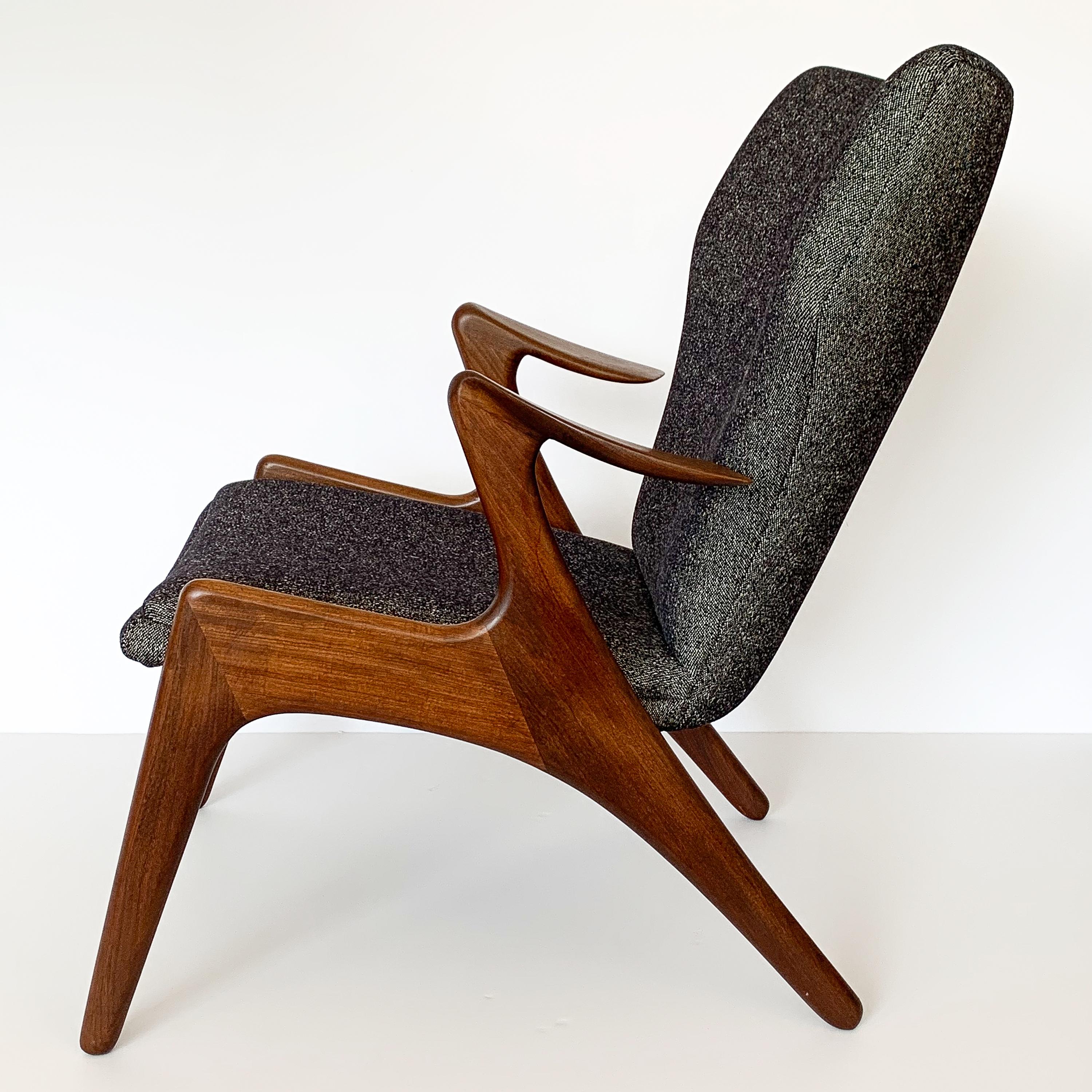Pair of Kurt Ostervig Sculptural Lounge Chairs 1