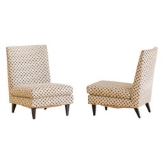 Pair of L-Shaped Armchair, Joaquim Tenreiro, 1960s, Midcentury Brazilian Modern