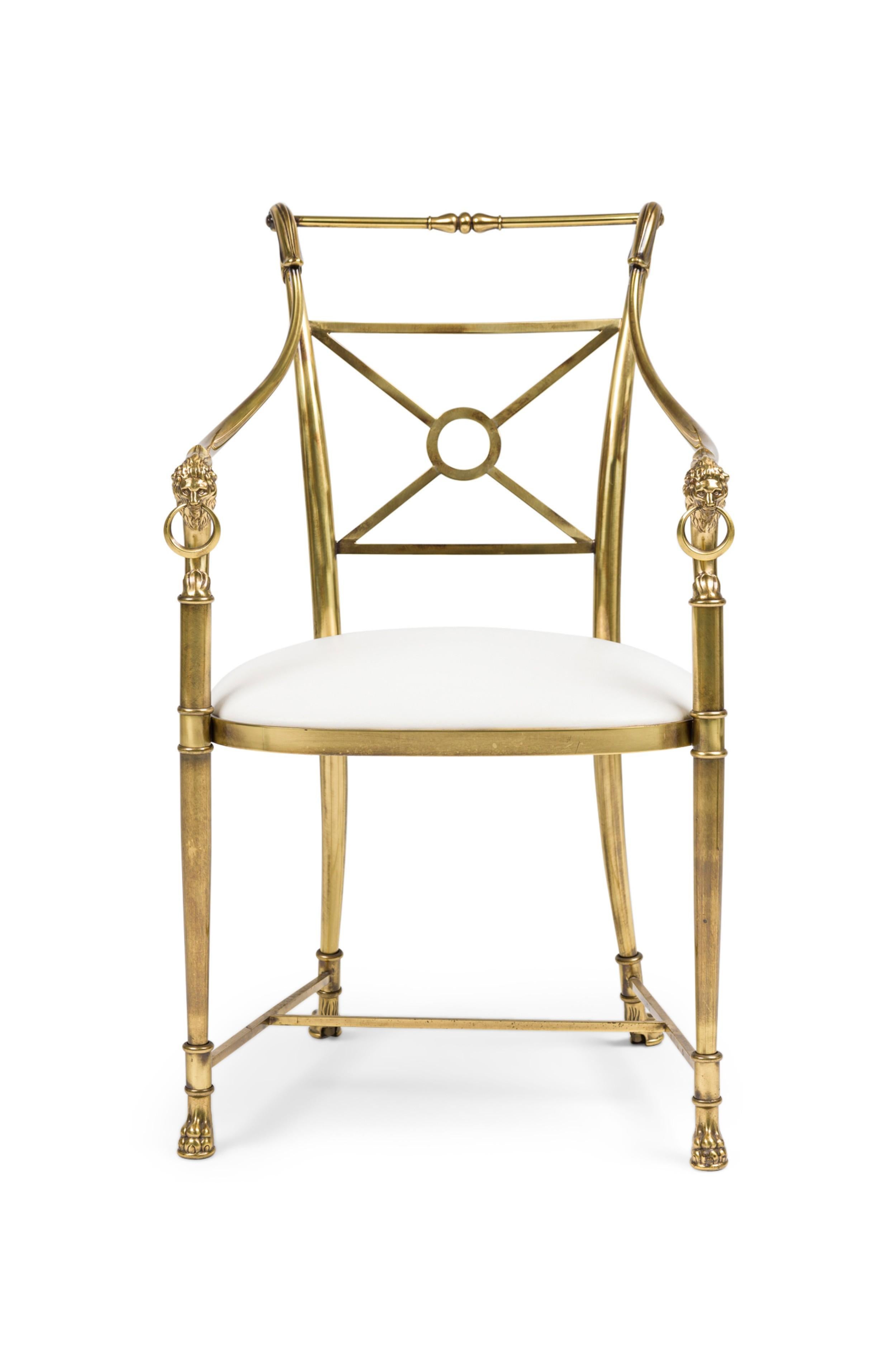 Mid-Century moderno Coppia di poltrone La Barge Hollywood Regency in vendita