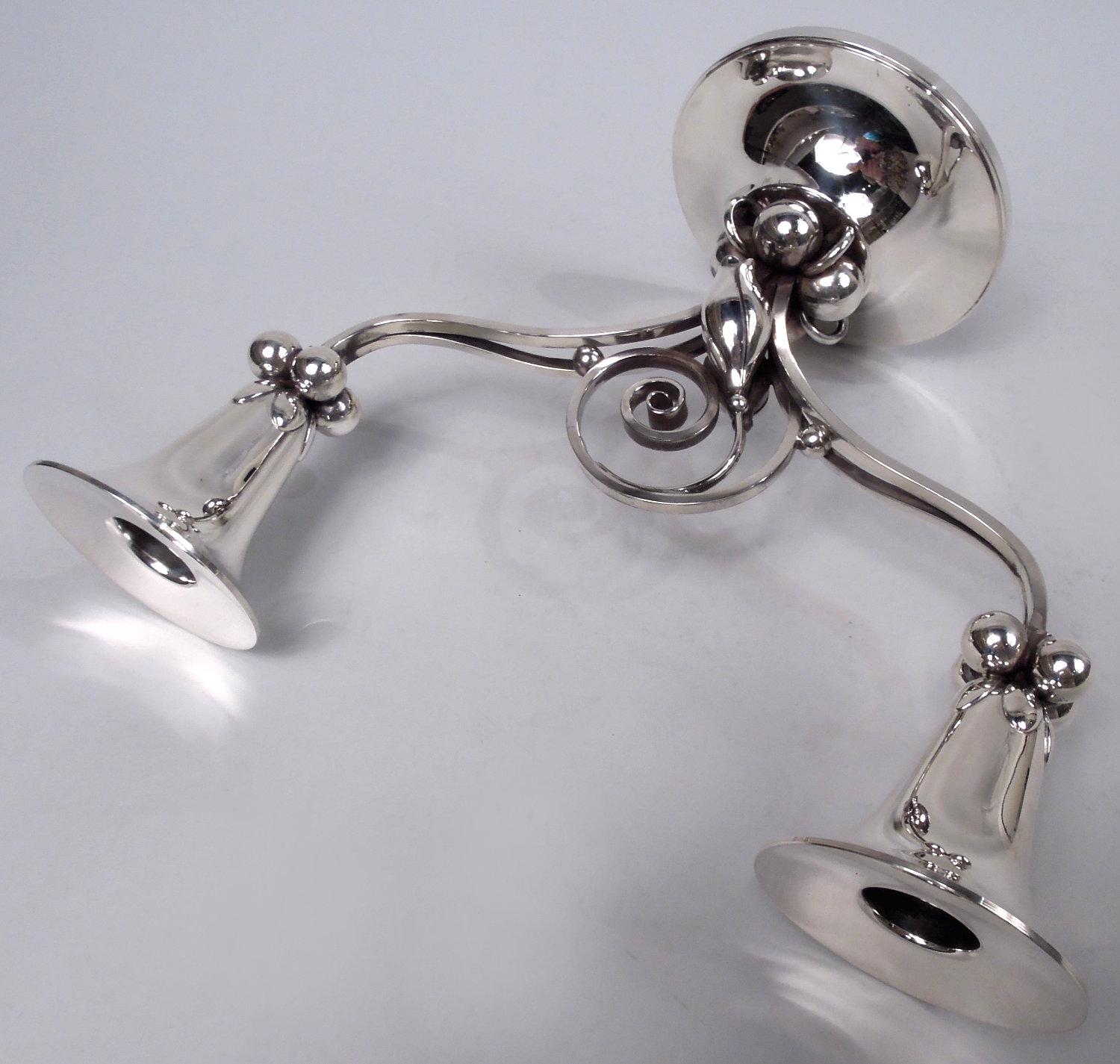 Paire de chandeliers La Paglia for International Modernes du milieu du siècle dernier en vente 1