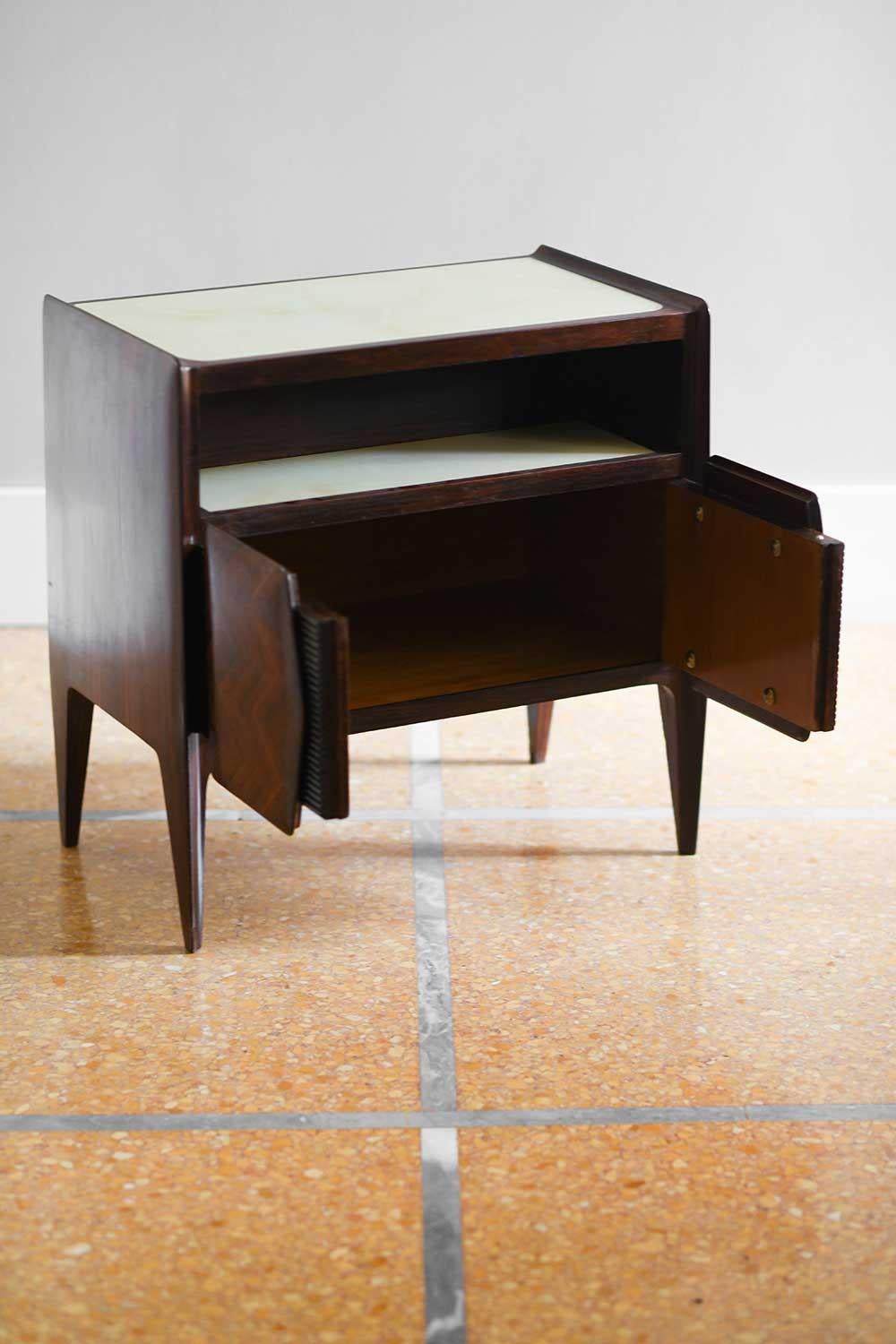 Mid-20th Century “La Permanente Di Cantu” Bedside Tables (set of 2)