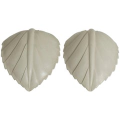 Pair of Lacquered Brass Wall Lights by Hans Bergstrom for Ateljé Lyktan Pair of Lacquered Brass Wall Lights by Hans Bergstrom for Ateljé Lyktan