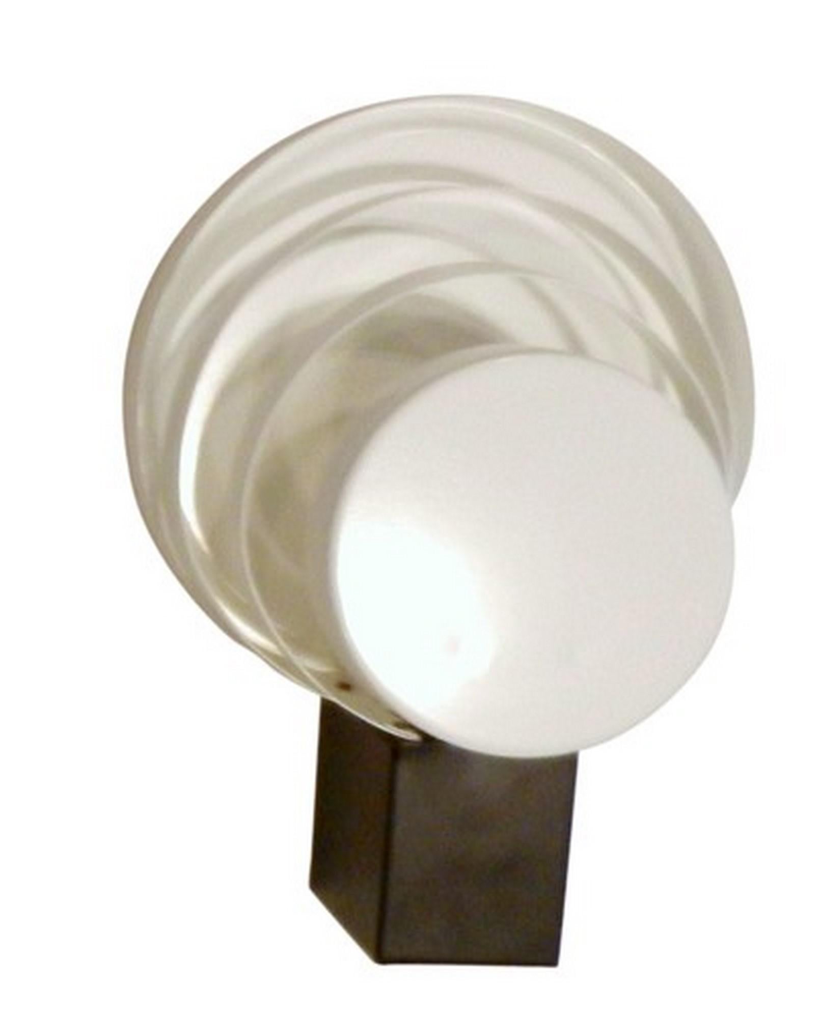 Mid-Century Modern Pair of Lacquered Metal Wall Lights by RAAK For Sale