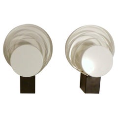 Pair of Lacquered Metal Wall Lights by RAAK