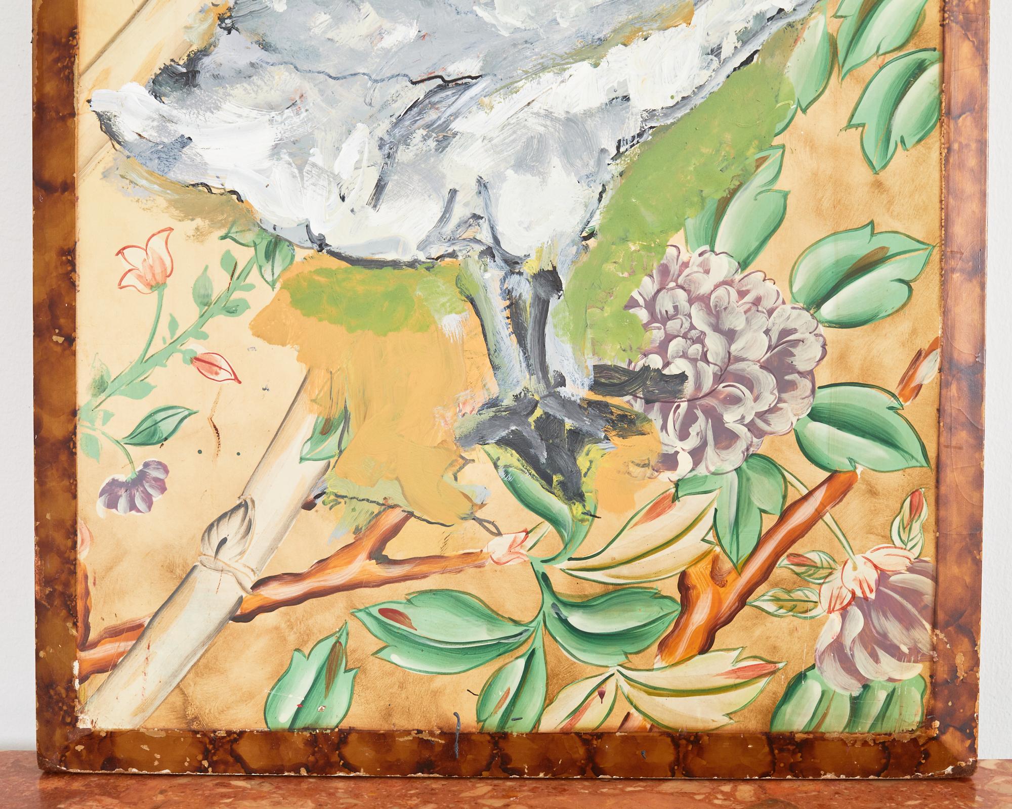 Paire de peintures de canards à panneaux laqués de l'artiste Ira Yeager en vente 7