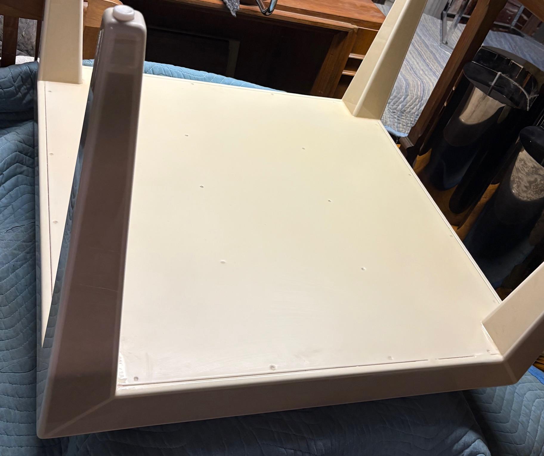 Pair of lacquered Shagreen Side Tables by Karl Springer For Sale 5