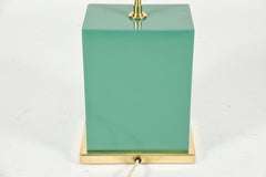 Pair of Lacquered Woods Lamp in the Style of Angelo Brotto